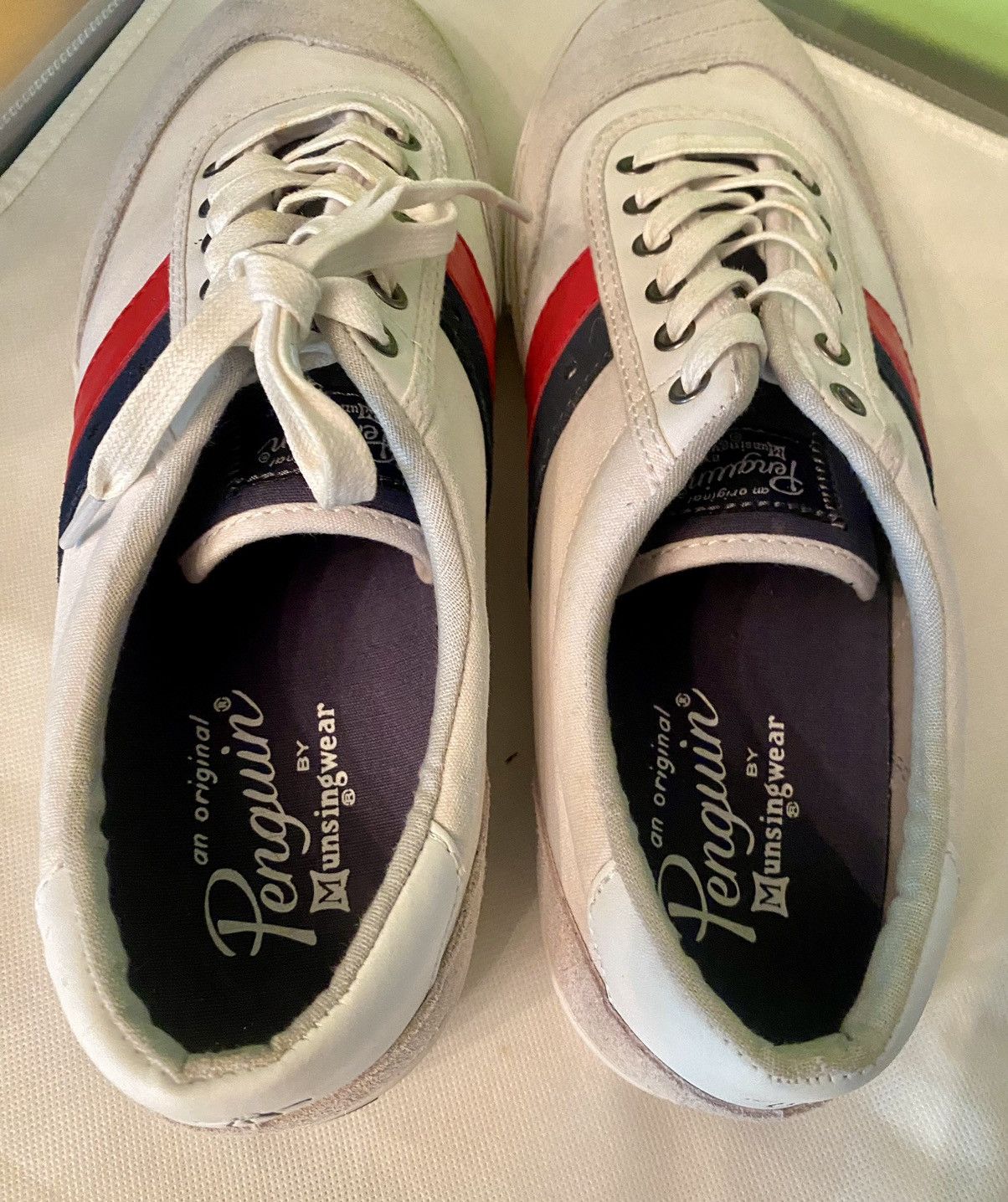 Original Penguin Original Penguin By Munsingwear Cole RWB Sneakers 11.5 NW Size US 11.5 / EU 44-45 - 11 Thumbnail