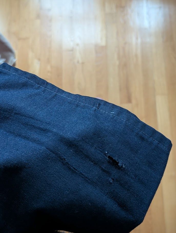 Bare Knuckles × Sears × Vintage 1960s Sears Darkwash Denim Carpenter Jeans Size US 38 / EU 54 - 9 Thumbnail