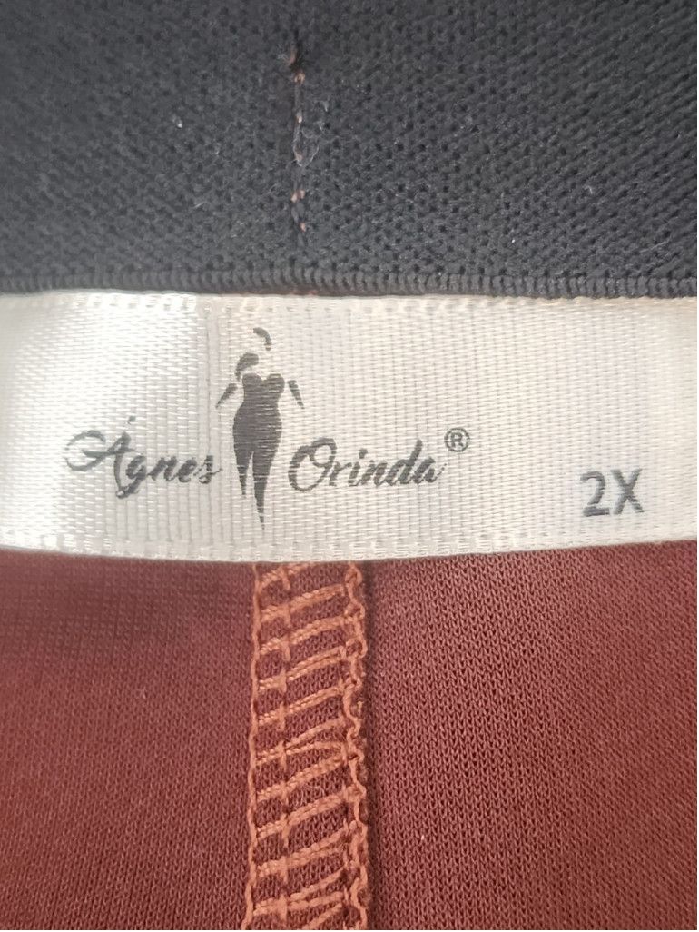 Other AGNES Orinda Brown Ultrasuede Skirt Size 26" / US 2 / IT 38 - 4 Thumbnail