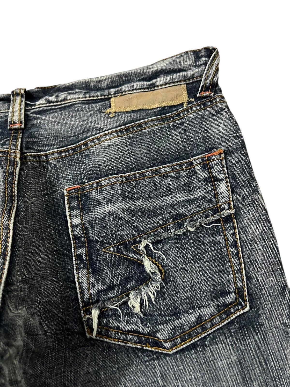 semanticdesign Flare Jean Semantic Design Claw Distress Jean Size US 30 / EU 46 - 13 Thumbnail