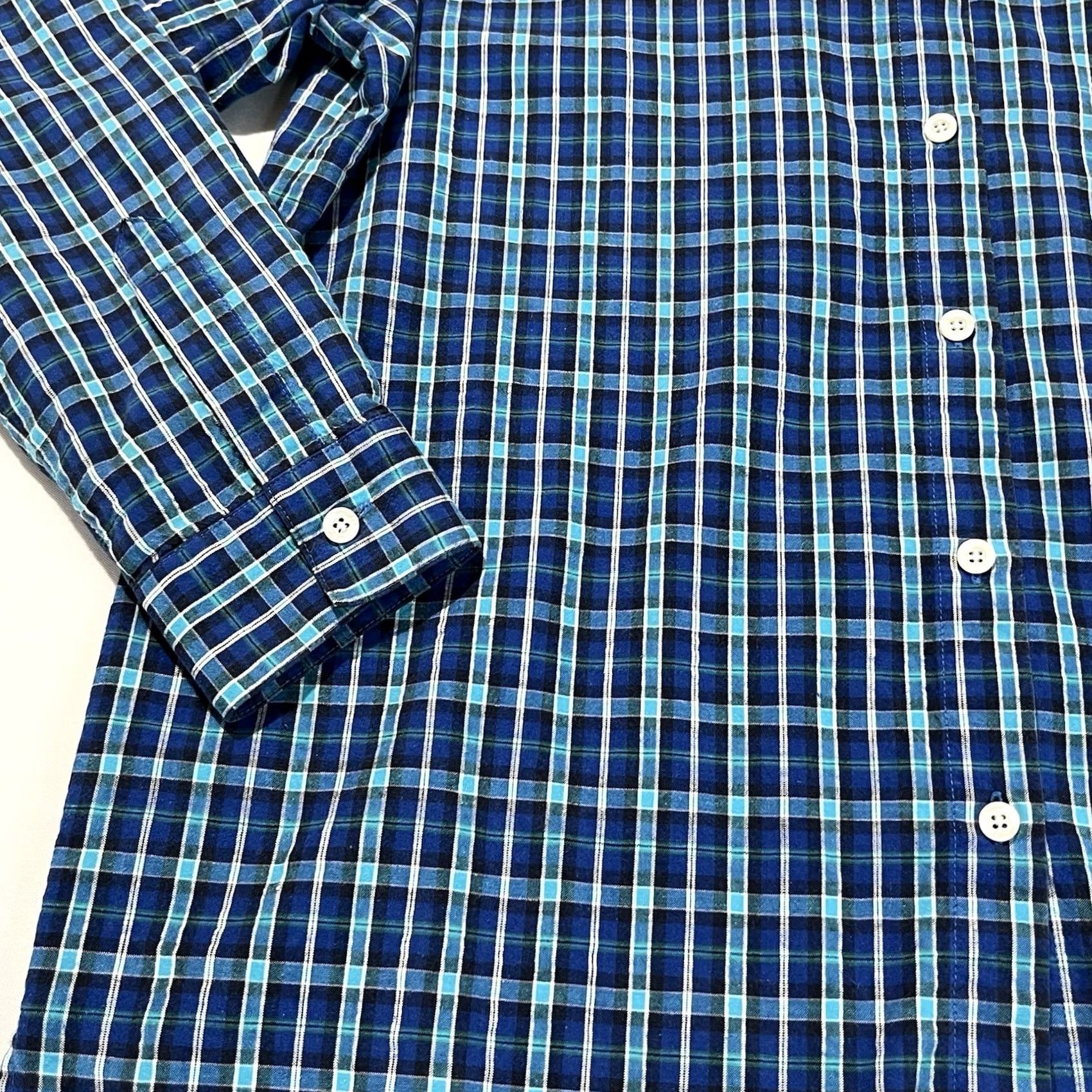Pendleton Pendleton Plaid Button-Up Shirt M Medium Multicolor Long Sleeve Button-Up Shirt Mens Size US M / EU 48-50 / 2 - 2 Thumbnail