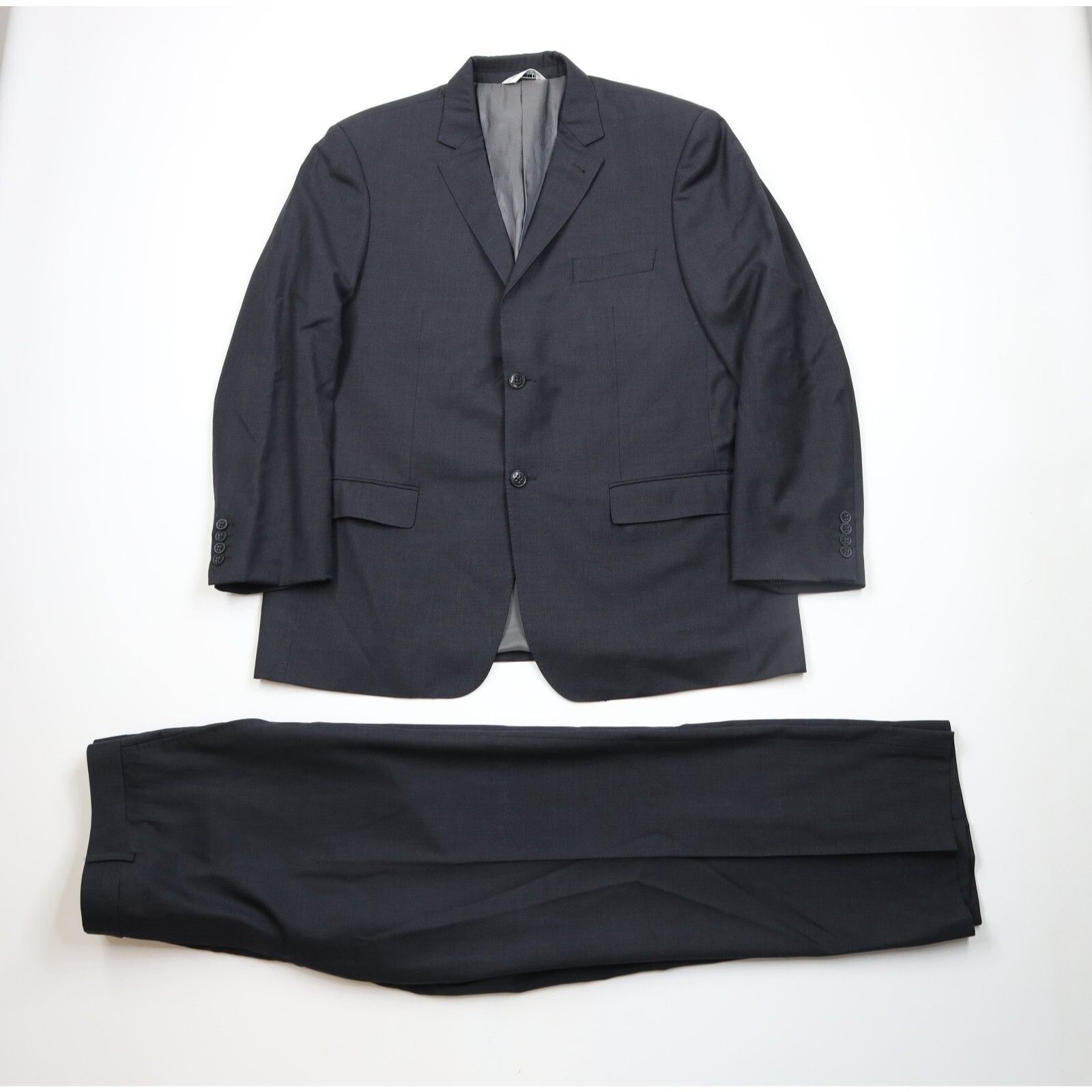 Vintage Vintage 90s Streetwear Super 140s Wool Cashmere Suit Size 46R - 1 Thumbnail
