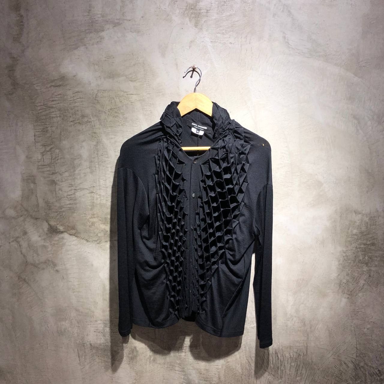 Comme Des Garcon AD2015 Honeycomb Ruffle longsleeves