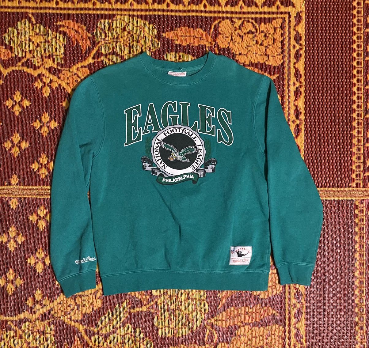 Mitchell & Ness NFL Mitchell & Ness Philadelphia Eagles Crewneck Size US M / EU 48-50 / 2 - 2 Thumbnail