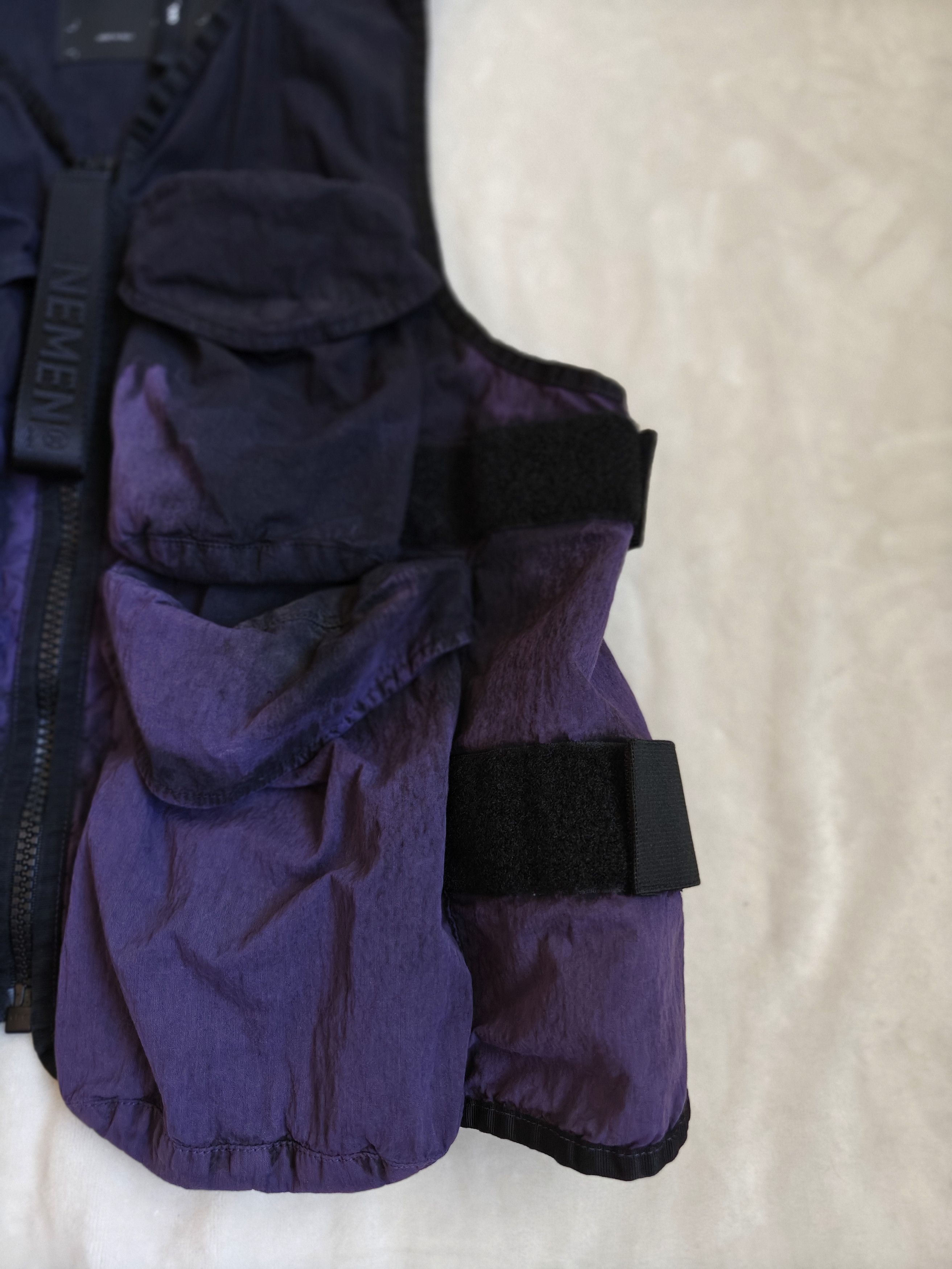Nemen Nemen Purple Multi Pocket Vest Size US M / EU 48-50 / 2 - 3 Thumbnail