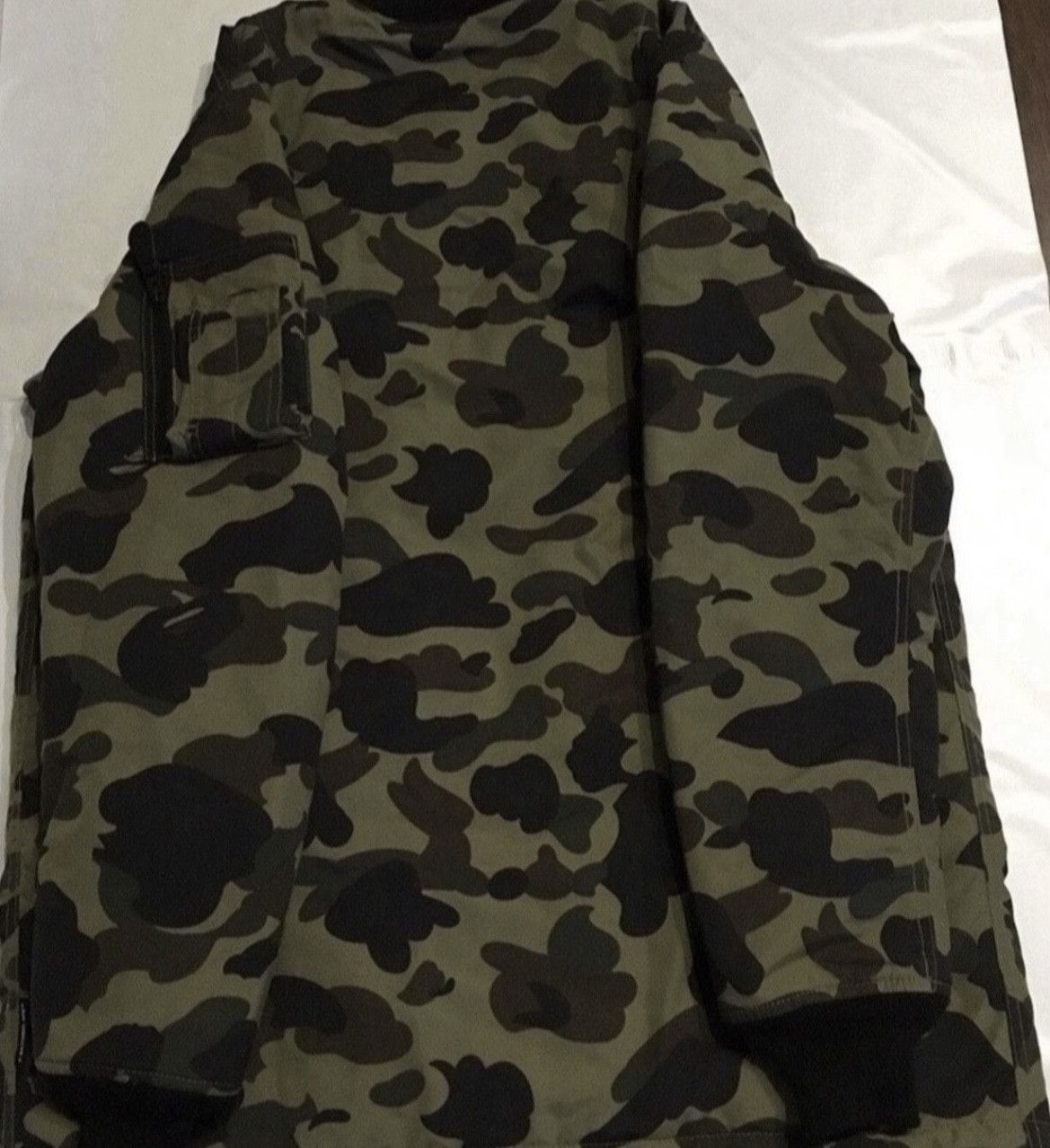 Bape Bape camo bomber jacket coat Size US L / EU 52-54 / 3 - 2 Thumbnail