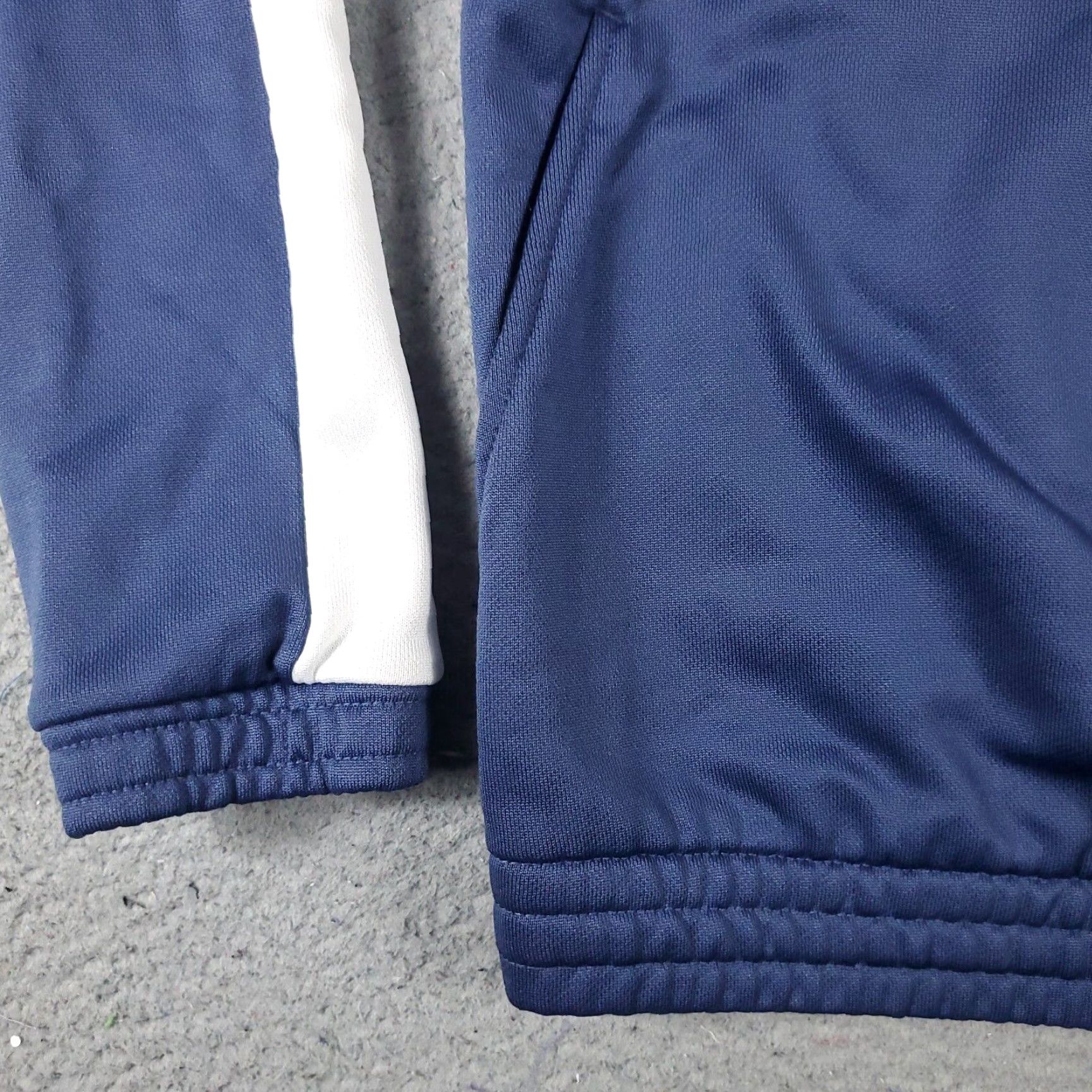 Puma PUMA Women's Zip Pullover Sweatshirt XS Blue Solid Long Sleeve Activewear Size XS / US 0-2 / IT 36-38 - 3 Thumbnail