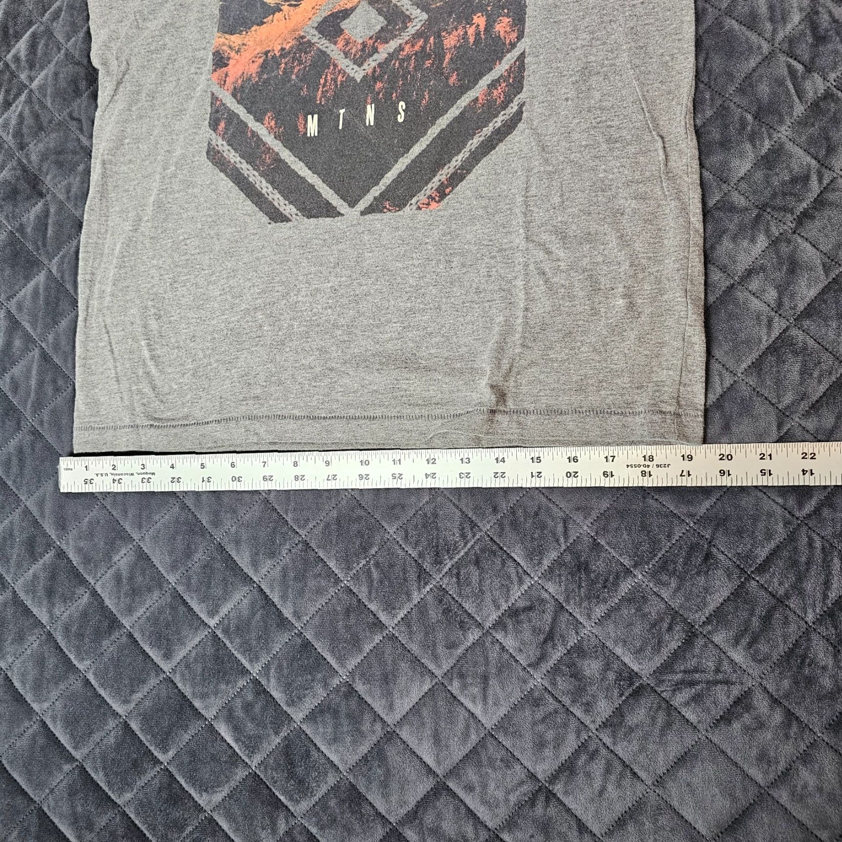 Vintage VINTAGE Free State Shirt Mens L Short Sleeve Gray T-Shirt Adirondack Mountains California Blue Size US L / EU 52-54 / 3 - 5 Thumbnail