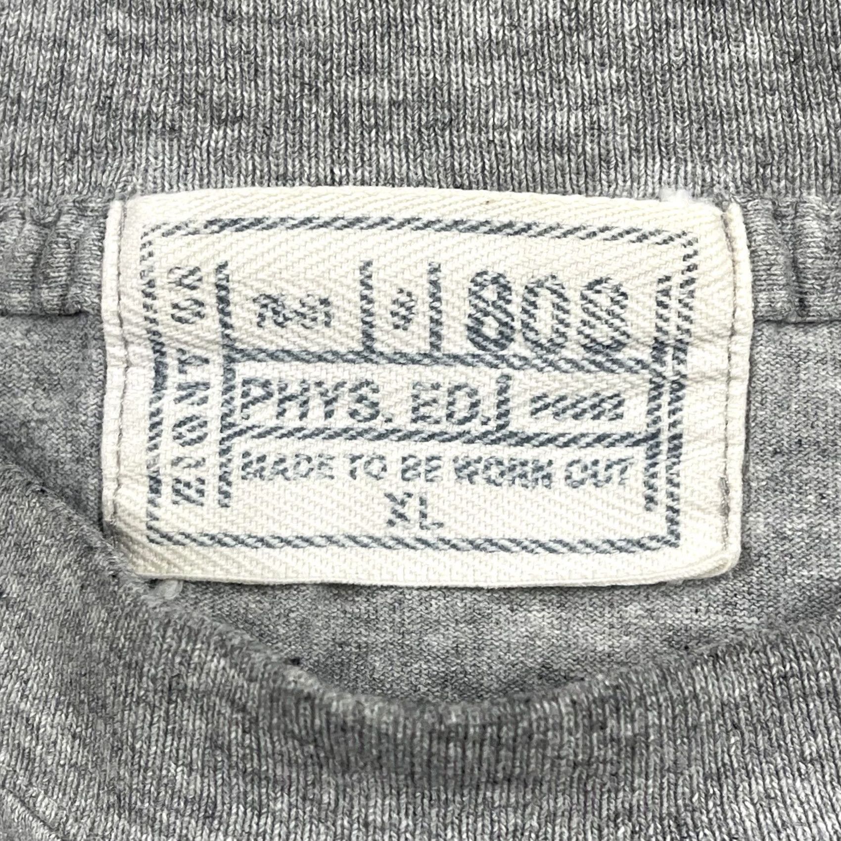 Vintage Unbranded CrewNeck Graphics T-Shirt Mens XL Extra Large 100% Cotton Made In USA Gray Short Sleeve Logo T-Shirt Mens XL Size US XL / EU 56 / 4 - 7 Thumbnail