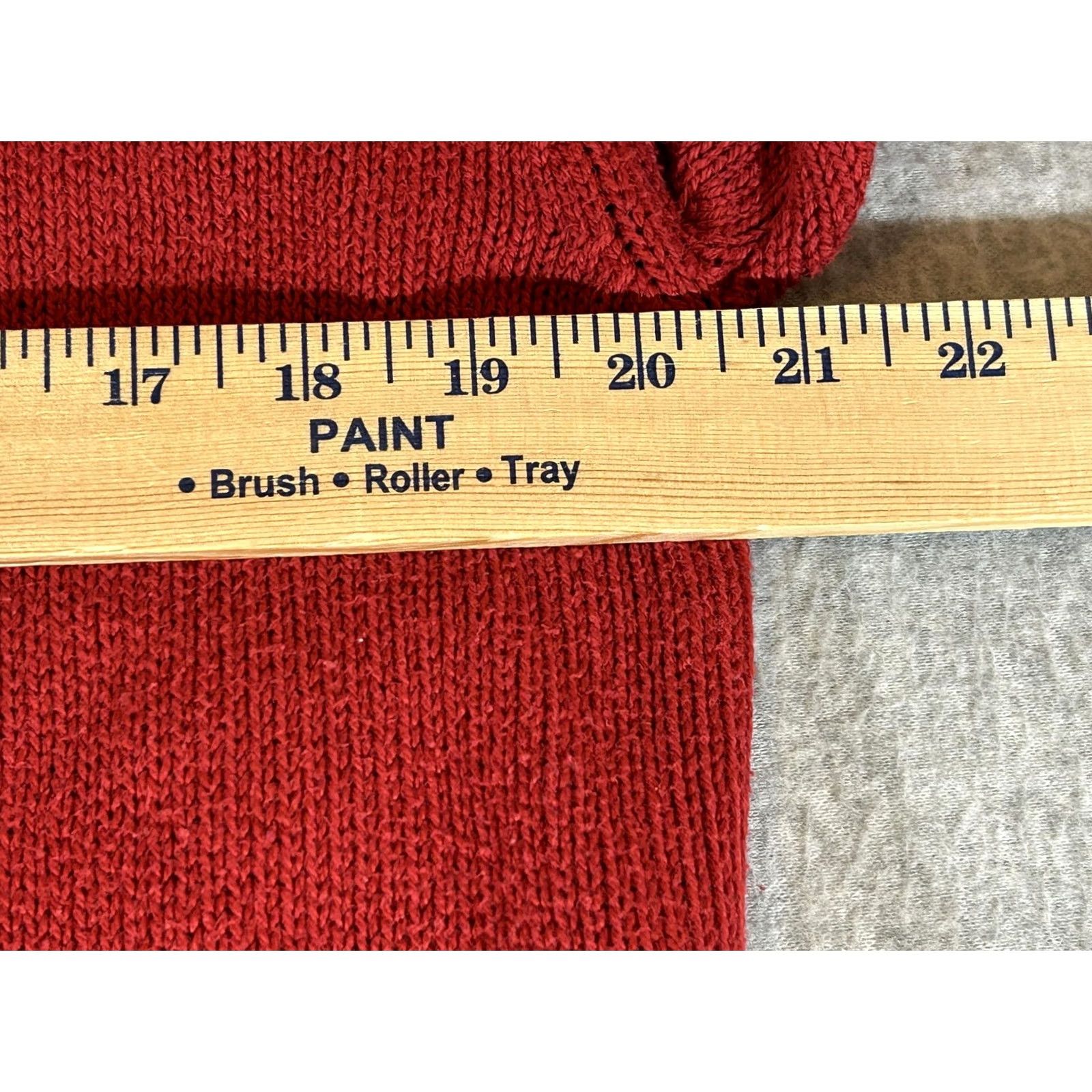 Vintage VINTAGE L.L.Bean Sweater Mens LT Large Tall Red Cotton Knit Crewneck pullover USA Size US L / EU 52-54 / 3 - 3 Thumbnail