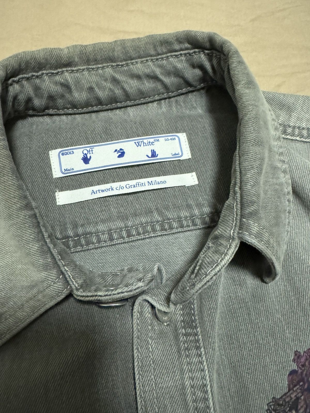 Off-White Off-White denim shirt Size US L / EU 52-54 / 3 - 6 Thumbnail
