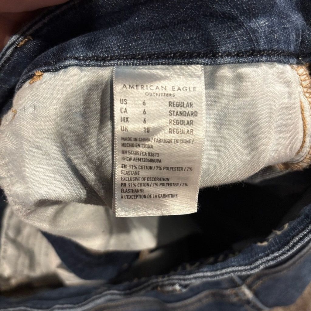 American Eagle Outfitters Women’s American Eagle Jegging Jeans Size 28" / US 6 / IT 42 - 4 Thumbnail