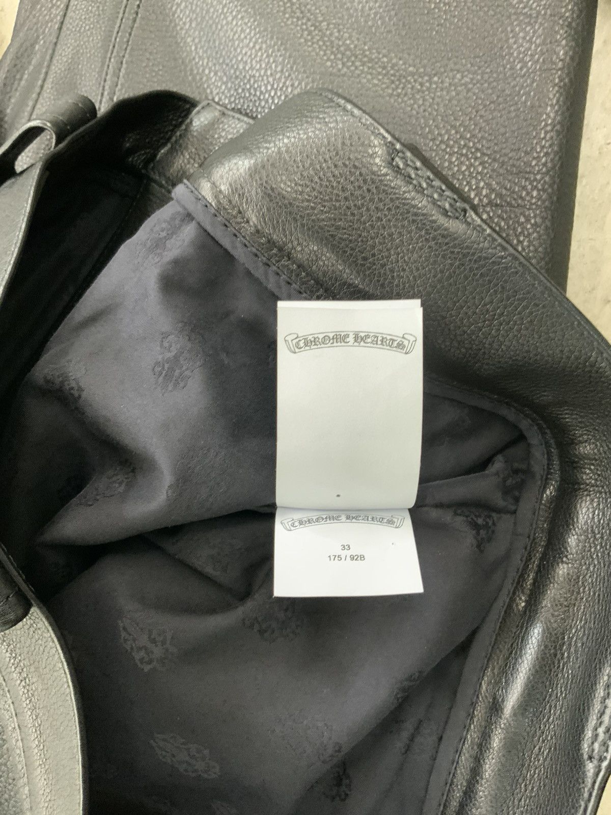Chrome Hearts CHROME HEARTS LEATHER CARPENTER PANTS Size US 32 / EU 48 - 7 Thumbnail