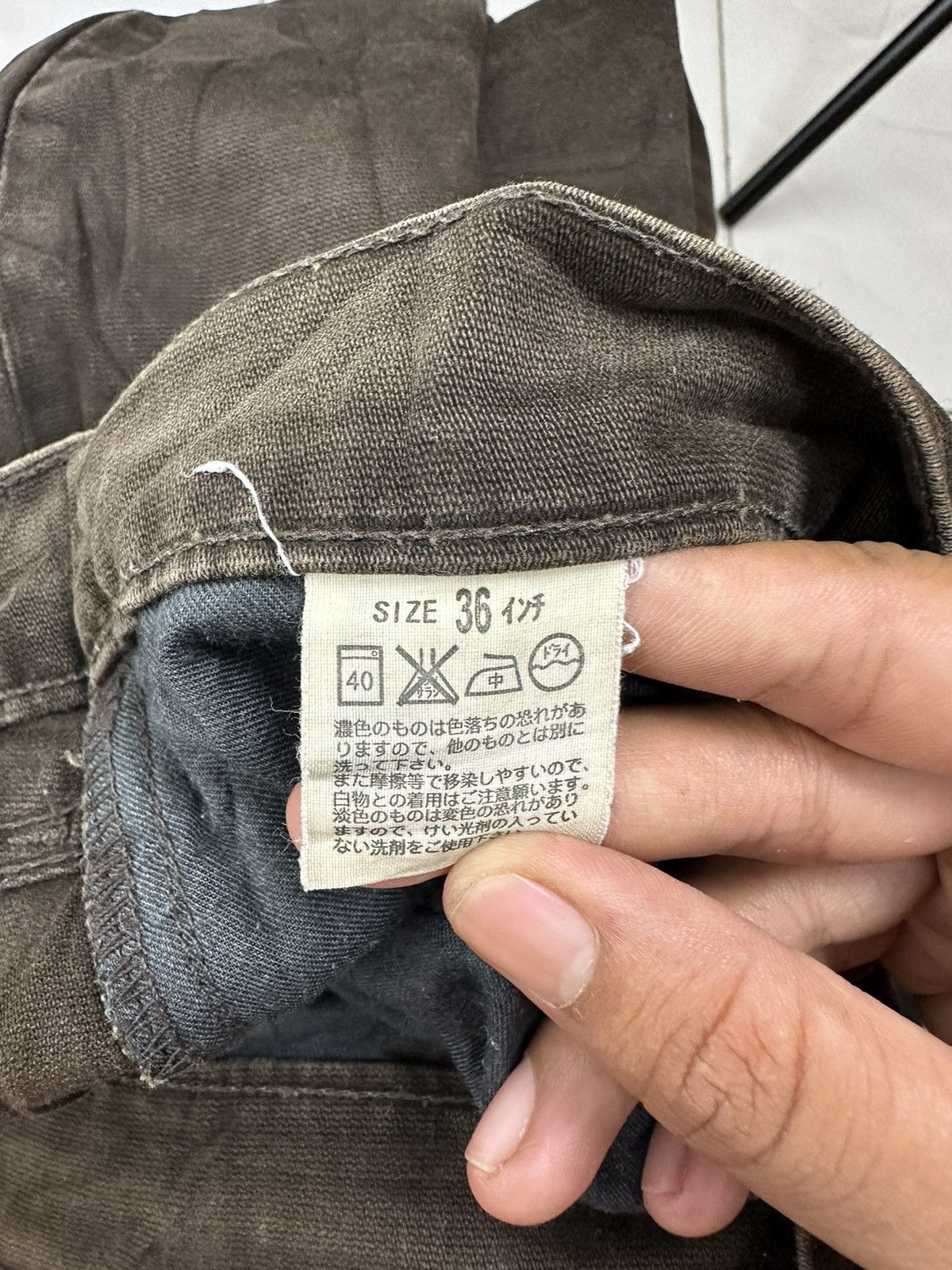 Japanese Brand Levis Dark Brown Vintage Japanese Branded #B001 Size US 34 / EU 50 - 15 Thumbnail