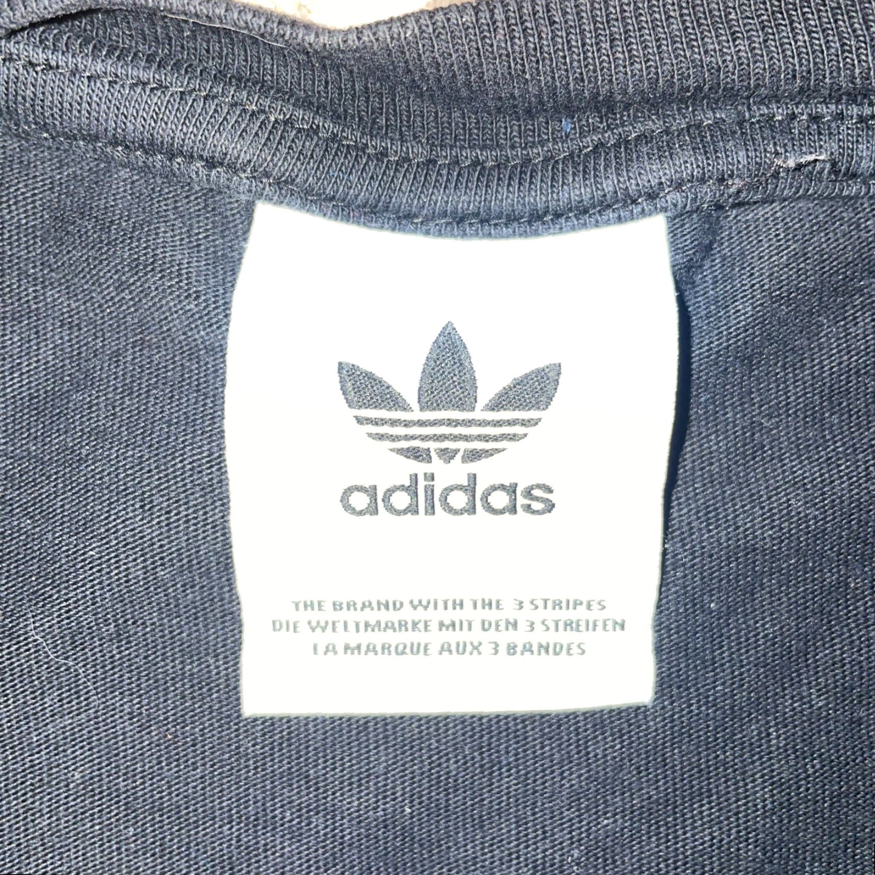Adidas Adidas T-Shirt Mens M Black Logo Regular Size Black Size US M / EU 48-50 / 2 - 3 Thumbnail