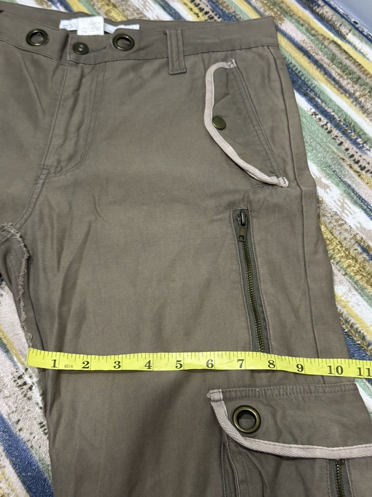 Japanese Brand × Seditionaries Clonedevgru Japanese Brand Cargo Plaid Loose Pants Size US 32 / EU 48 - 19 Thumbnail