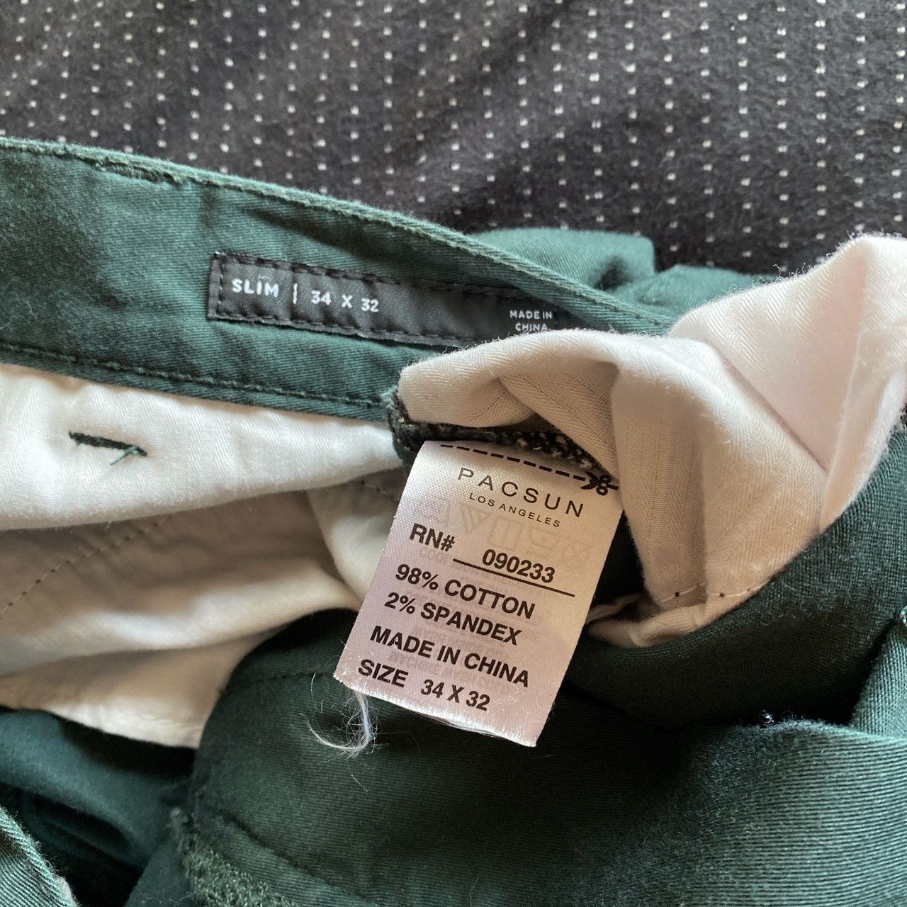 Pacsun Pacsun green pants Size US 34 / EU 50 - 4 Thumbnail