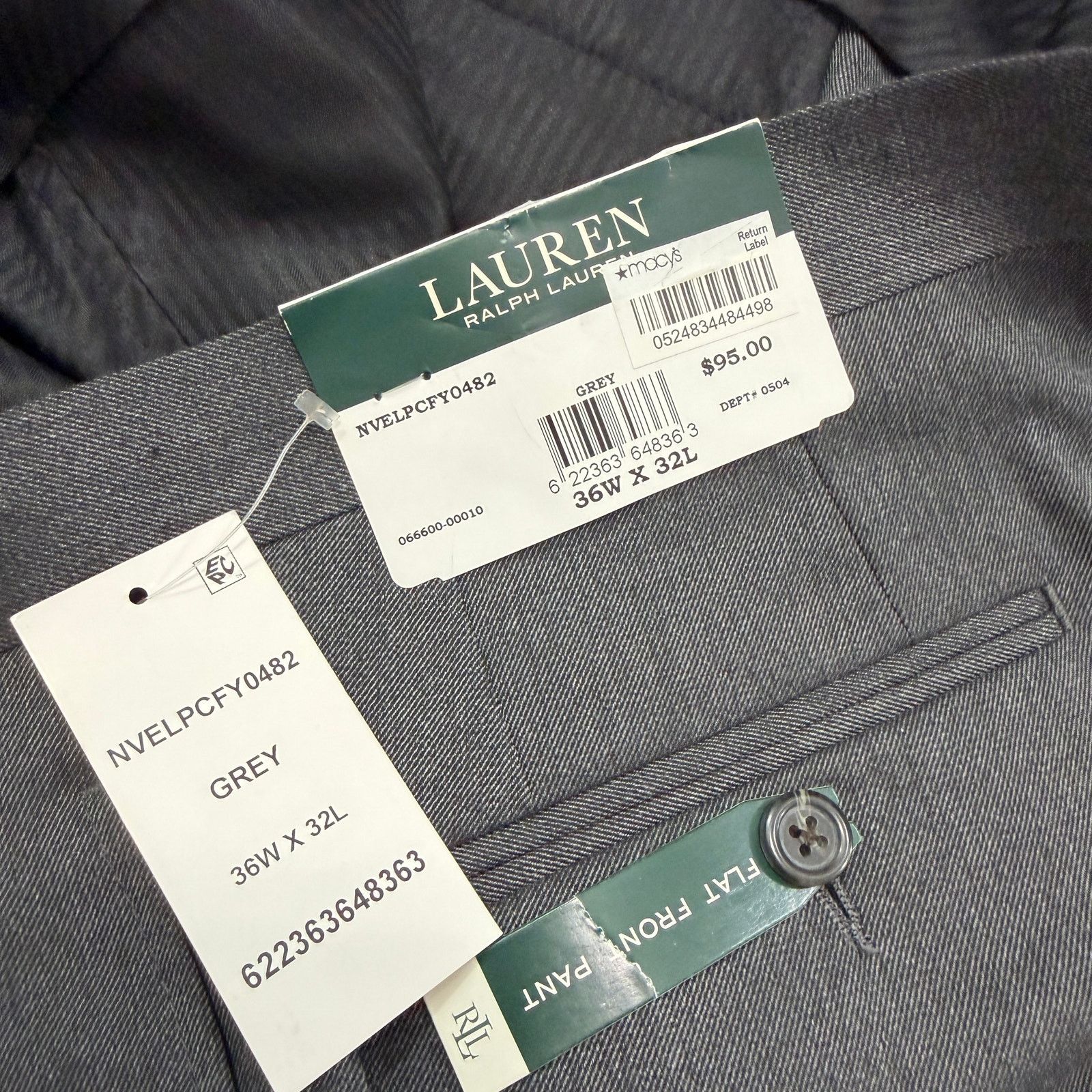 Lauren Ralph Lauren Lauren Ralph Lauren Flat Fronts Pants 36x32 Trousers NEW Size US 36 / EU 52 - 5 Thumbnail