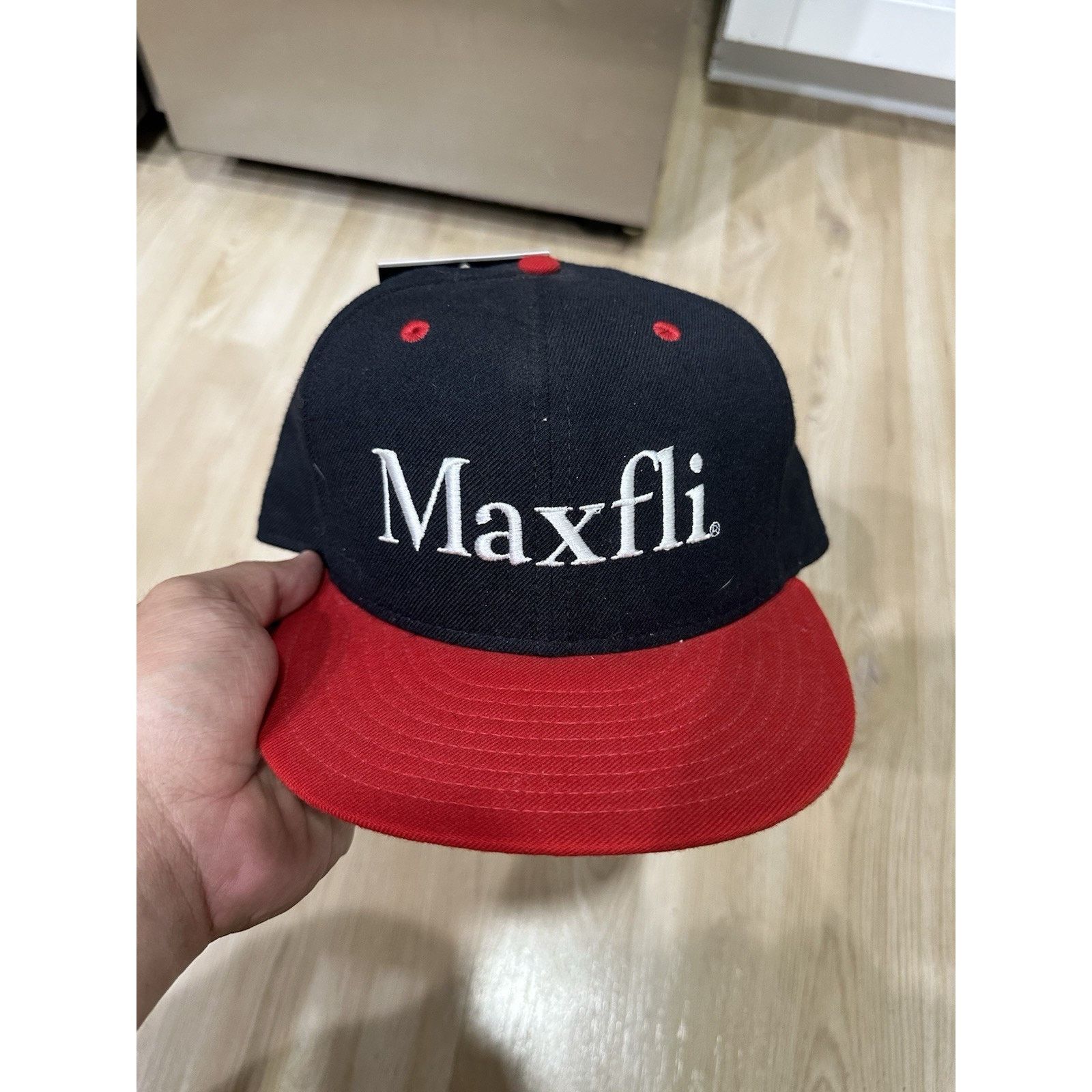 New Balance New Era 59/50 Maxfli Golf Hat Fitted Size 7 1/2 Black/Red Size ONE SIZE - 1 Thumbnail