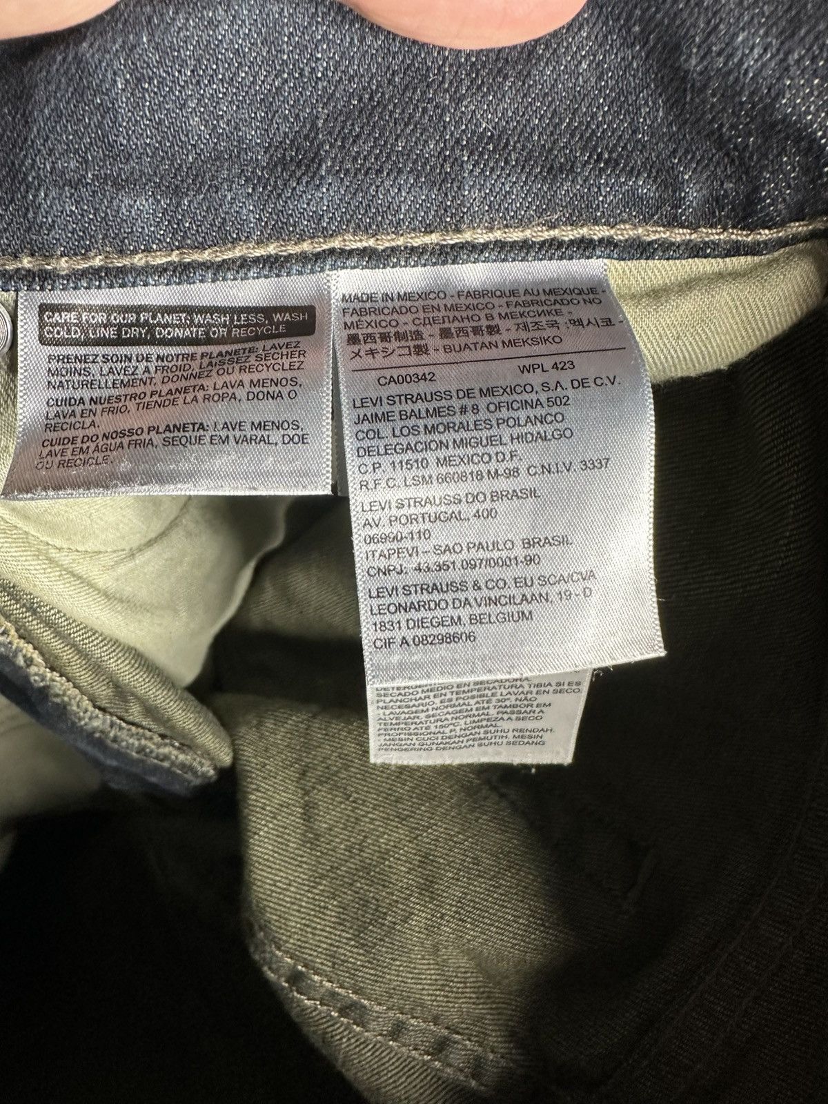 Polo Ralph Lauren Levi’s Levi Strauss 511 Jeans Pants Denim Men W32 L32 Size US 32 / EU 48 - 4 Thumbnail