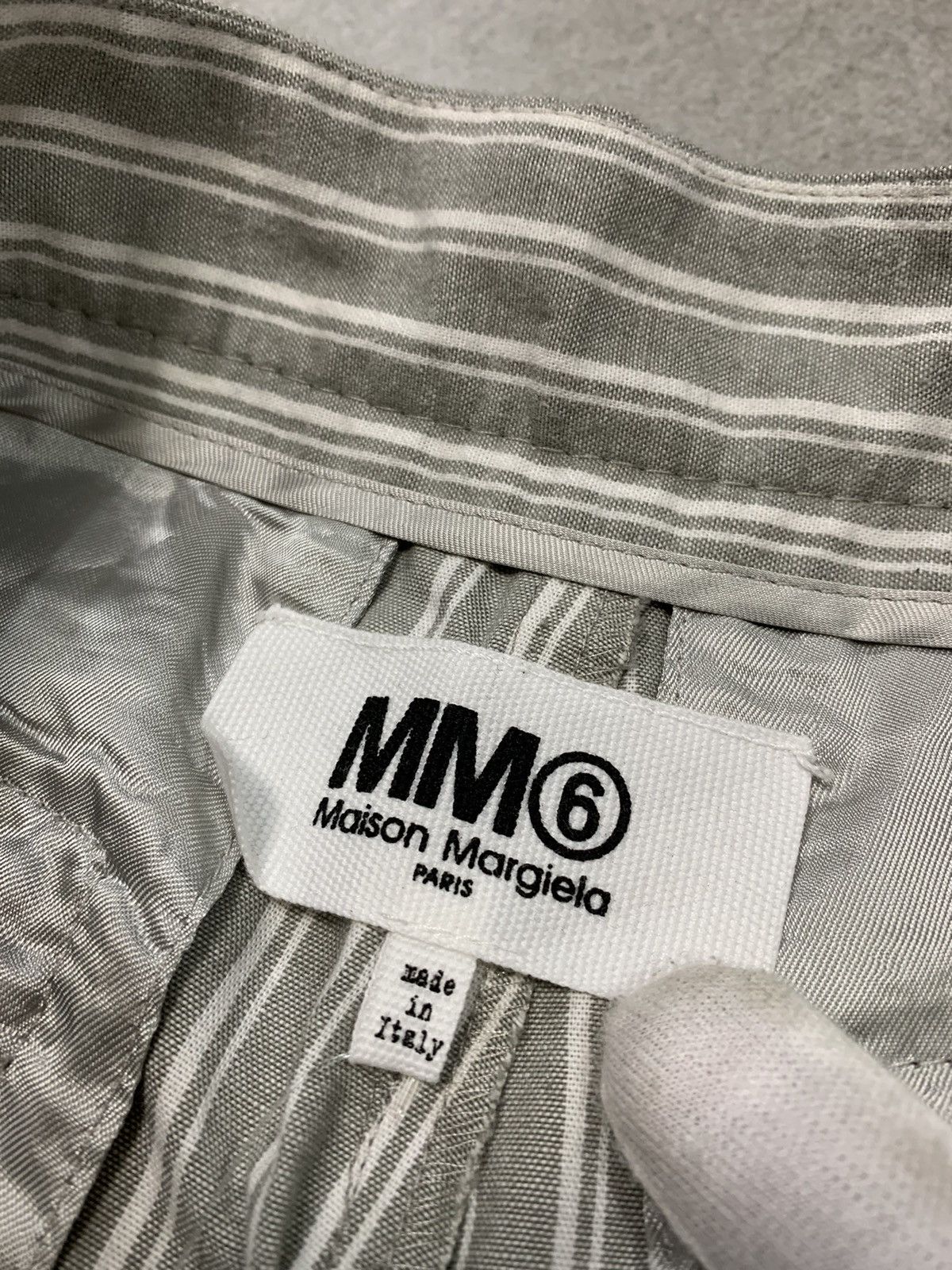 Maison Margiela Y2k vintage Maison Margiela striped wide leg Trousers Size 30" / US 8 / IT 44 - 3 Thumbnail