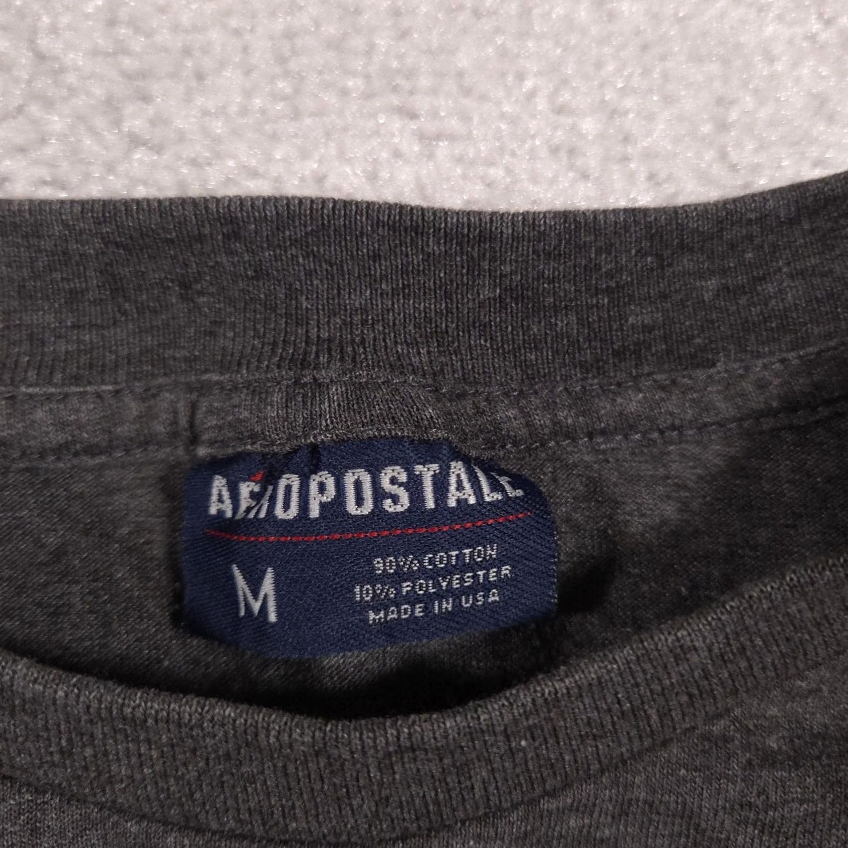 Aeropostale Aeropostale Shirt Mens Medium Gray 56 Varsity Squad Phys-Ed Graphic Tee Made USA Shirt Mens Gray 56 Varsity Squad Phys-Ed Graphic Tee USA Size US M / EU 48-50 / 2 - 5 Thumbnail