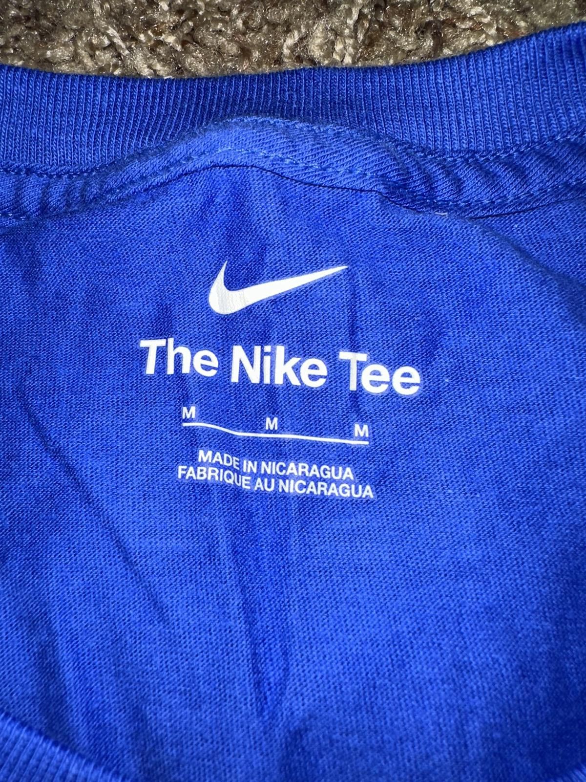 Nike Nike Men’s College Duke Blue Devils Thank You Coach K Royal T-Shirt Size US M / EU 48-50 / 2 - 3 Thumbnail