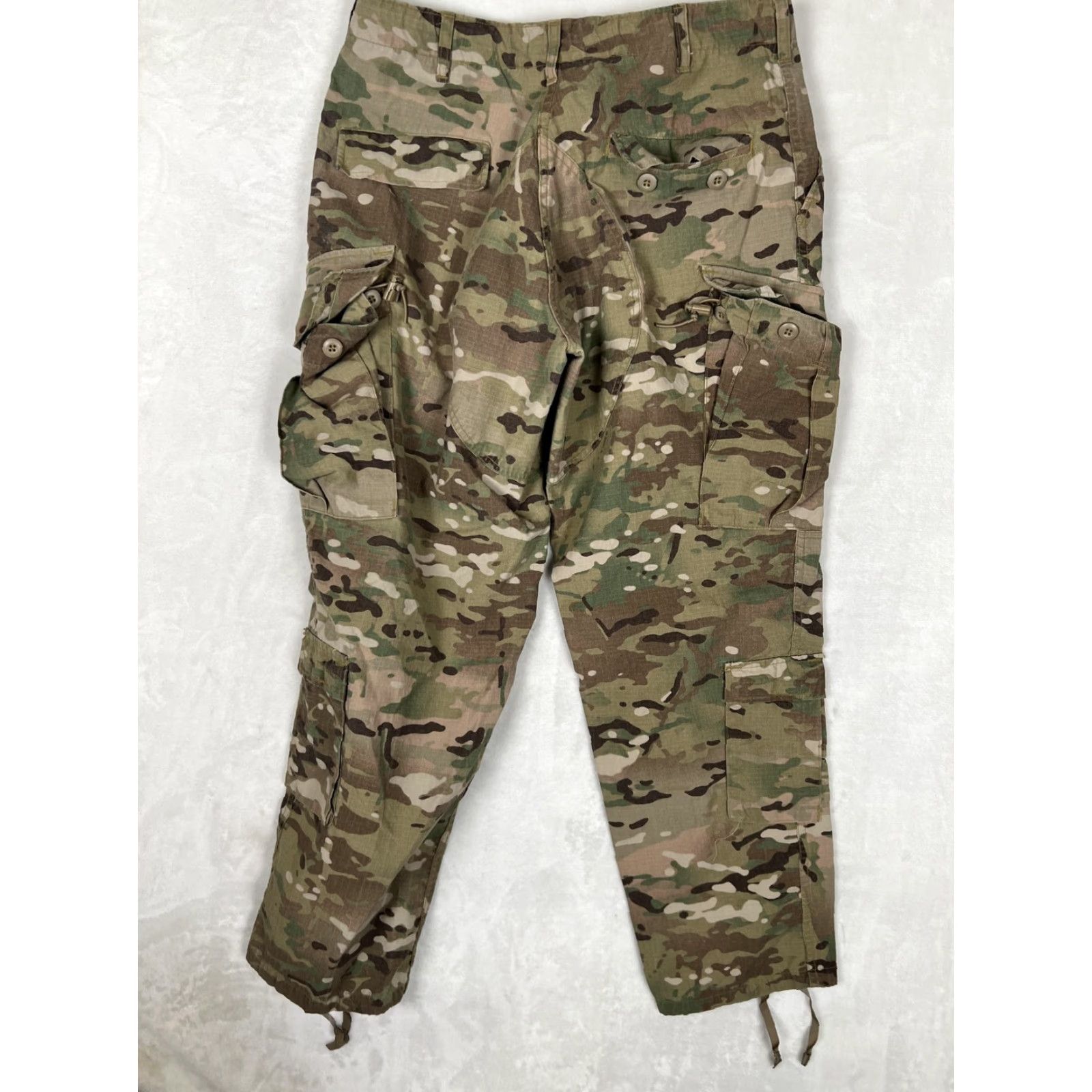 Vintage Insect Shield Army Combat Uniform Flame Resistant Cargo Pants Mens M Green Multicam OCP Camouflage Workwear Navy? Size US 31 - 7 Thumbnail
