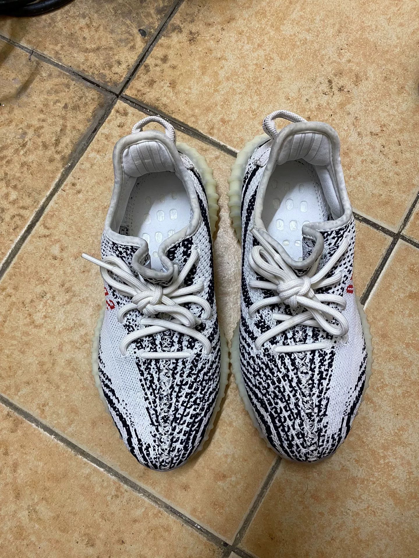 Adidas Adidas YEEZY350 Yellow Lowtop Sneakers 38 Men Size US 6 / EU 39 - 1 Thumbnail