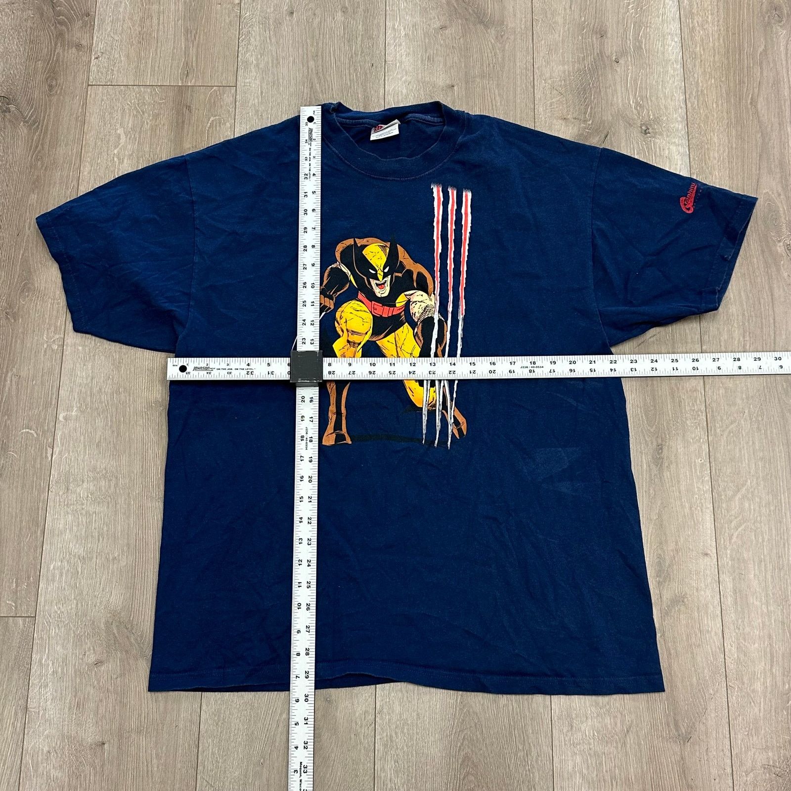 Marvel Comics × Wolverine 2000 Vintage Marvel Comics Wolverine Claw Slash Tee Large L Size US L / EU 52-54 / 3 - 5 Thumbnail
