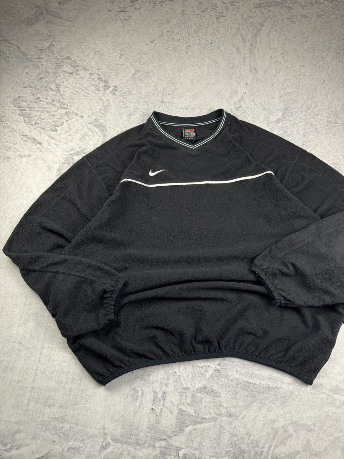 Nike × Vintage NIKE VINTAGE CENTER LOGO OVERSIZE BOXY SWEATSHIRT Size US XL / EU 56 / 4 - 4 Thumbnail
