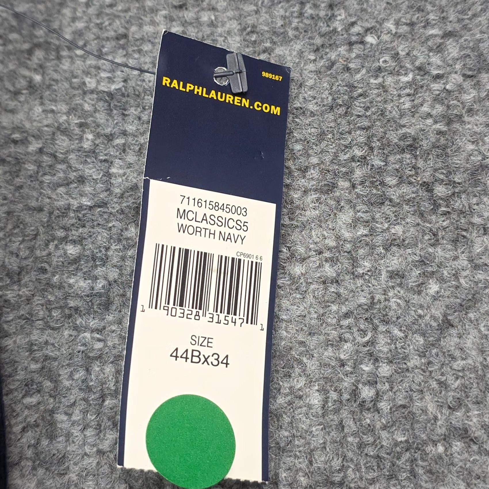 Polo Ralph Lauren Polo Ralph Lauren Corduroy Pants Men's 44 x 34 Blue Stretch NWT Size US XXL / EU 58 / 5 - 6 Thumbnail