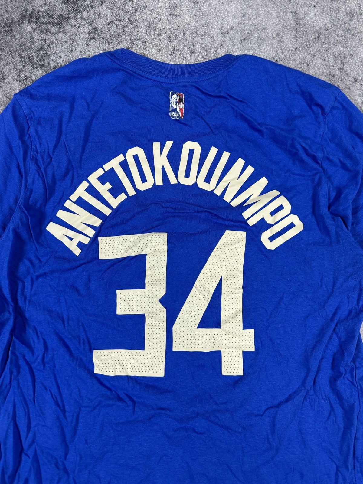 NBA Nike Milwaukee 34 Antetokounmpo Logo T-shirt NBA USA S Rare Size US S / EU 44-46 / 1 - 5 Thumbnail