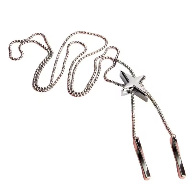 Vintage Star Design Alloy Bolo Tie Size ONE SIZE - 4 Thumbnail
