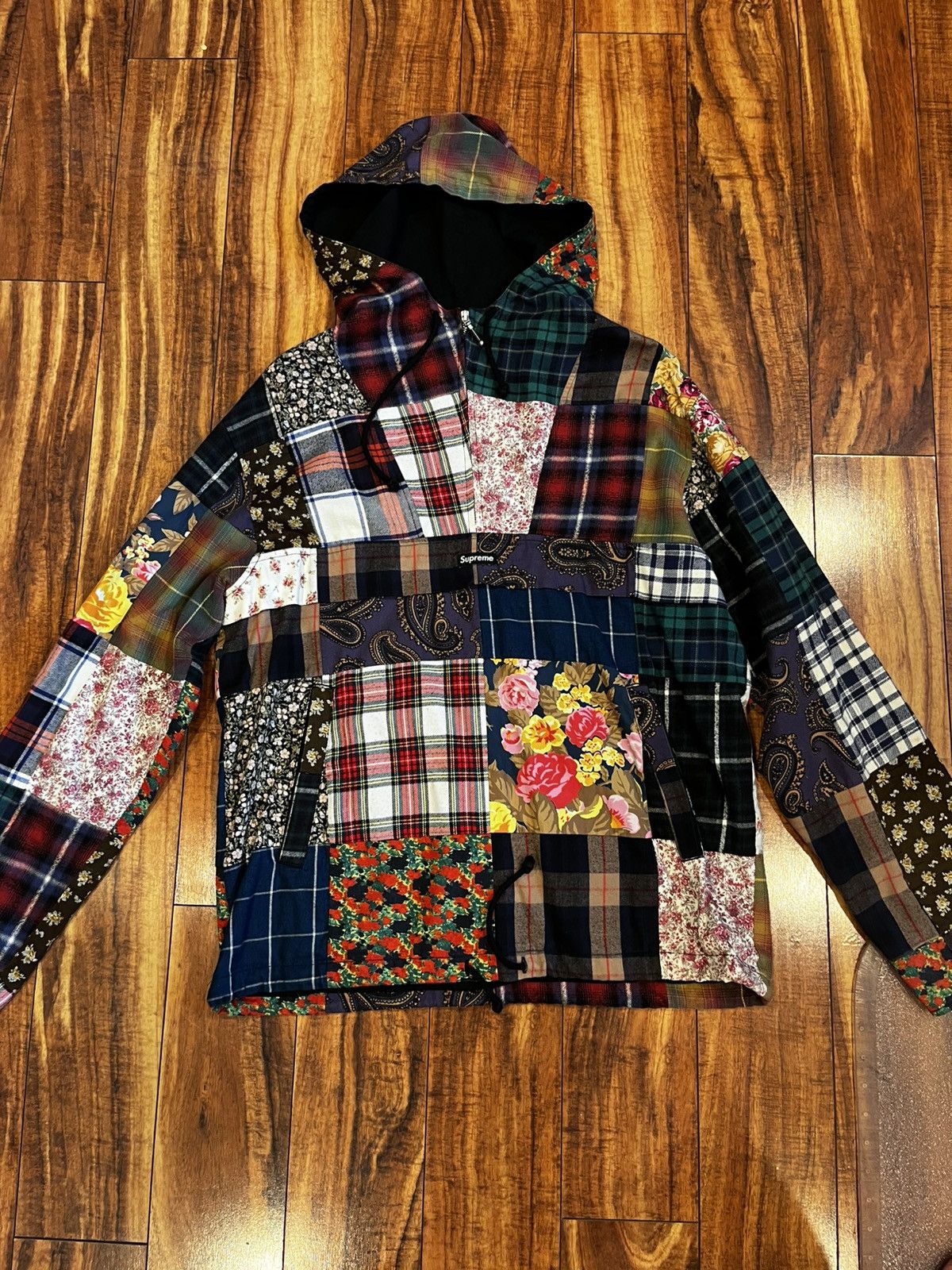 【美品】supreme patch work jacket Mサイズ Patchwork Jacket Supreme | eBay