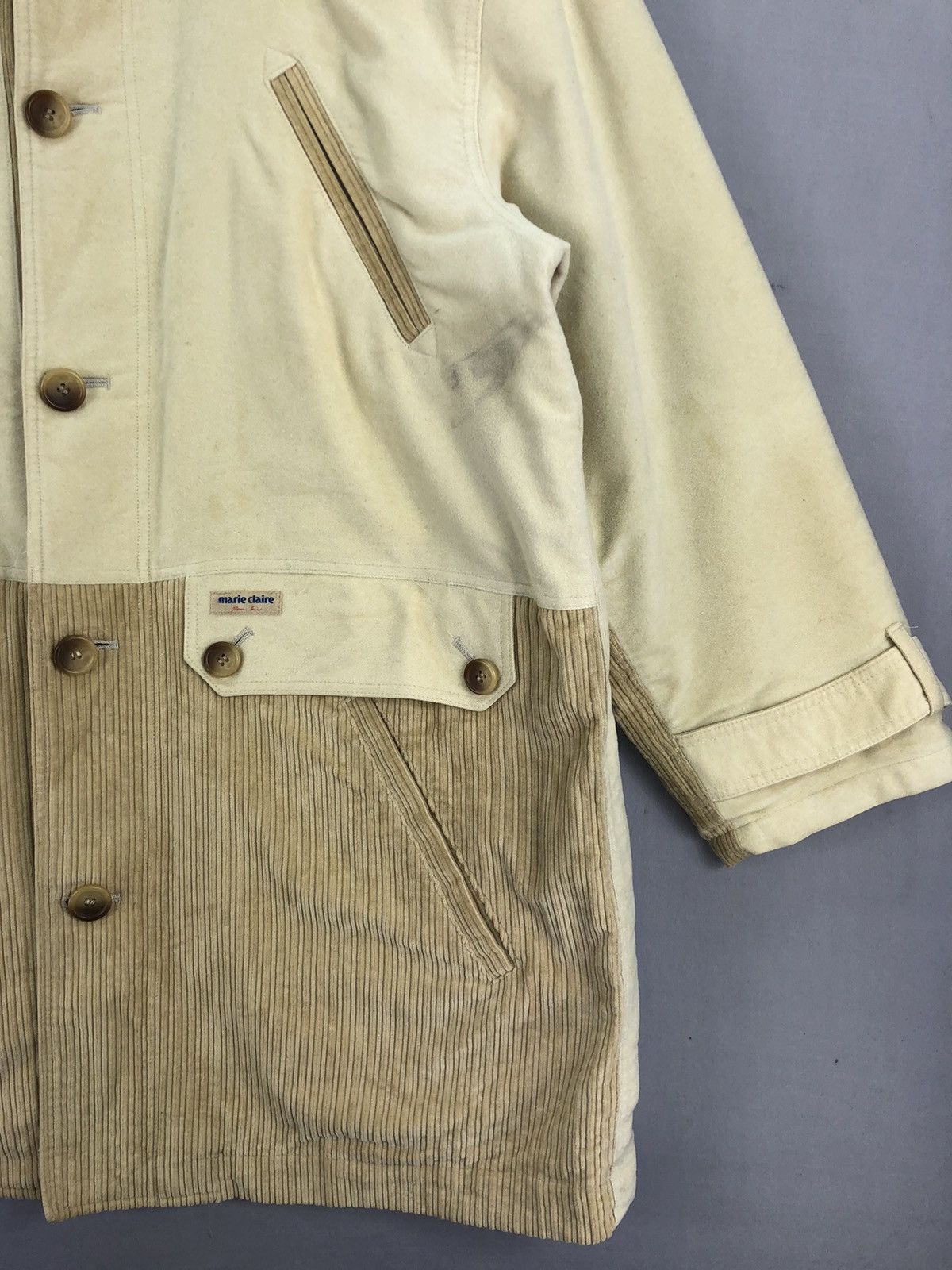 Japanese Brand Vintage Marie Claire Jacket Quilted Lining Size US M / EU 48-50 / 2 - 3 Thumbnail