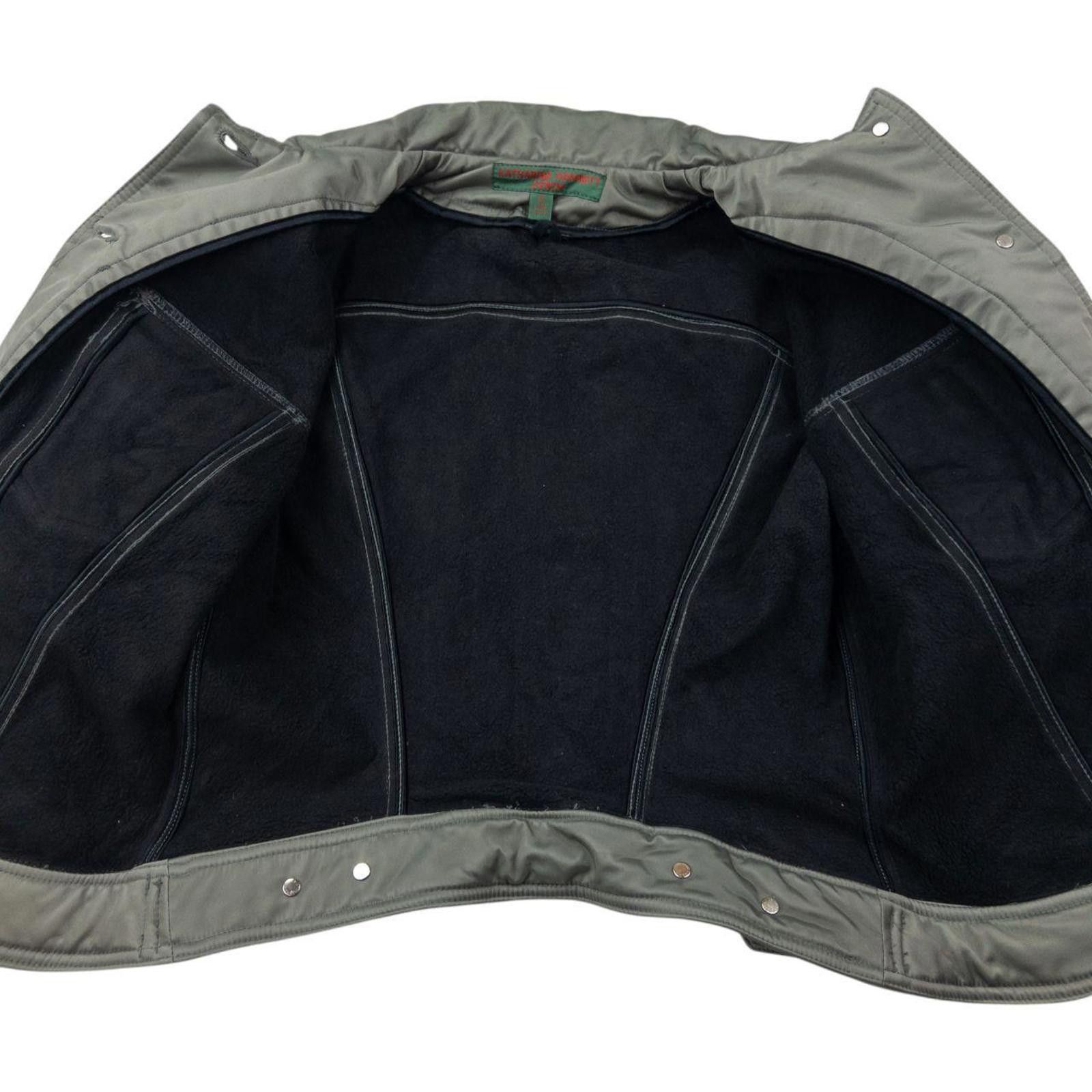 Katharine Hamnett London Vintage Katharine Hamnett Cropped Button Up Jacket Size S Size S / US 4 / IT 40 - 4 Thumbnail