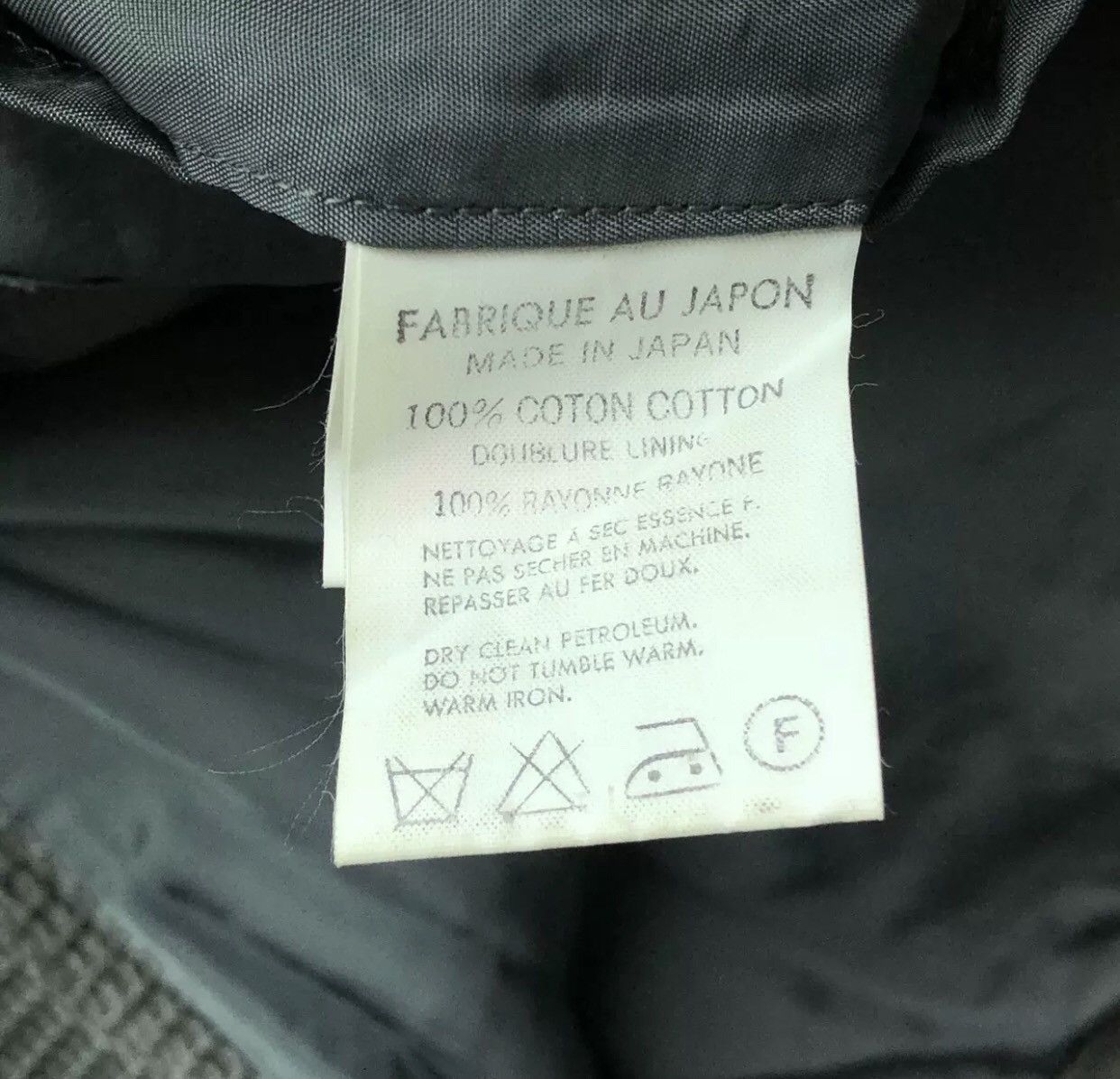 Yohji Yamamoto Yohji Yamamoto 95ss Waffle Prick Suit 2412-Nextarrow Size 40S - 5 Thumbnail