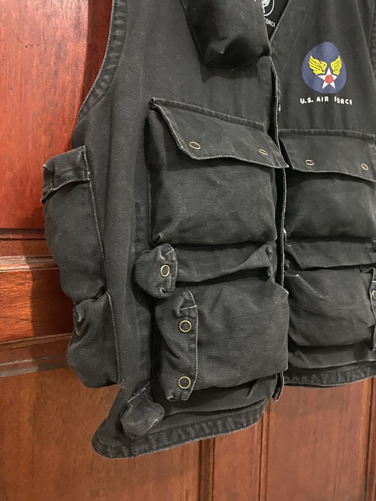 Vintage Vintage Us Air Force Vest Jacket Design Tactical Military Size US M / EU 48-50 / 2 - 4 Thumbnail