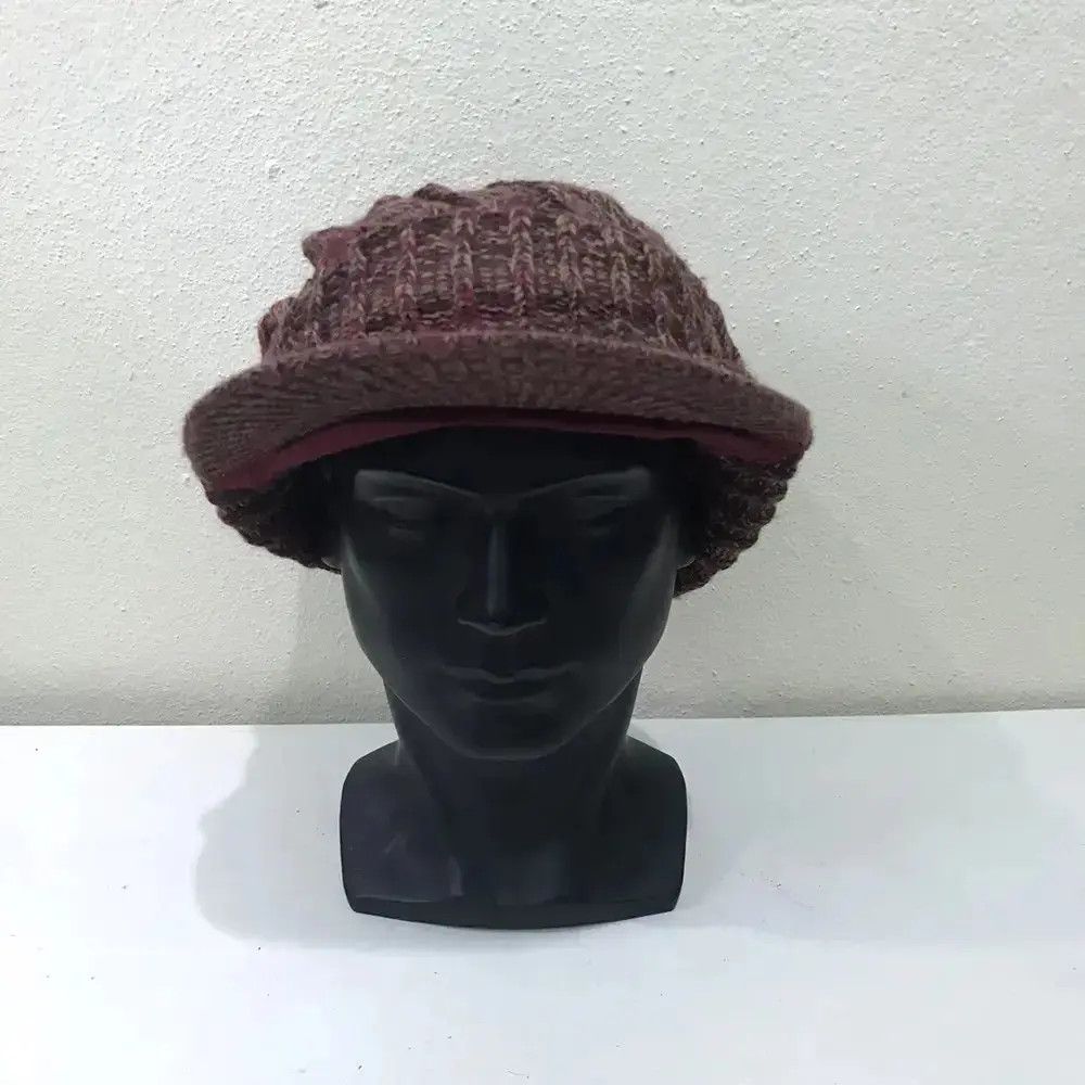 Japanese Brand Visor Japanese Brand Knit Beanie Hat Size ONE SIZE - 3 Thumbnail