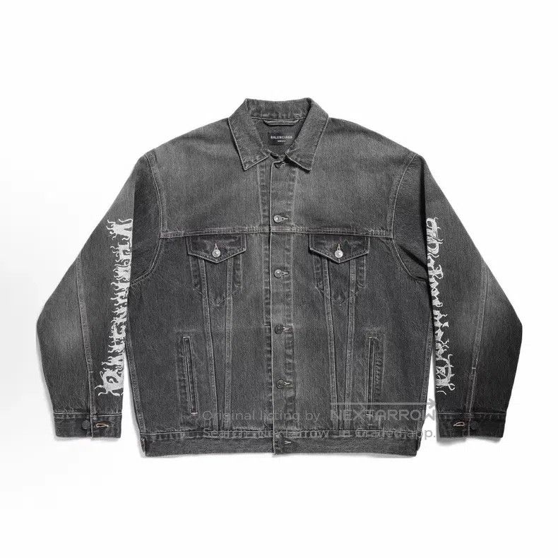 Balenciaga Balenciaga Dragon Year Limited Edition Sanskrit Jeans Jack Size US S / EU 44-46 / 1 - 9 Thumbnail