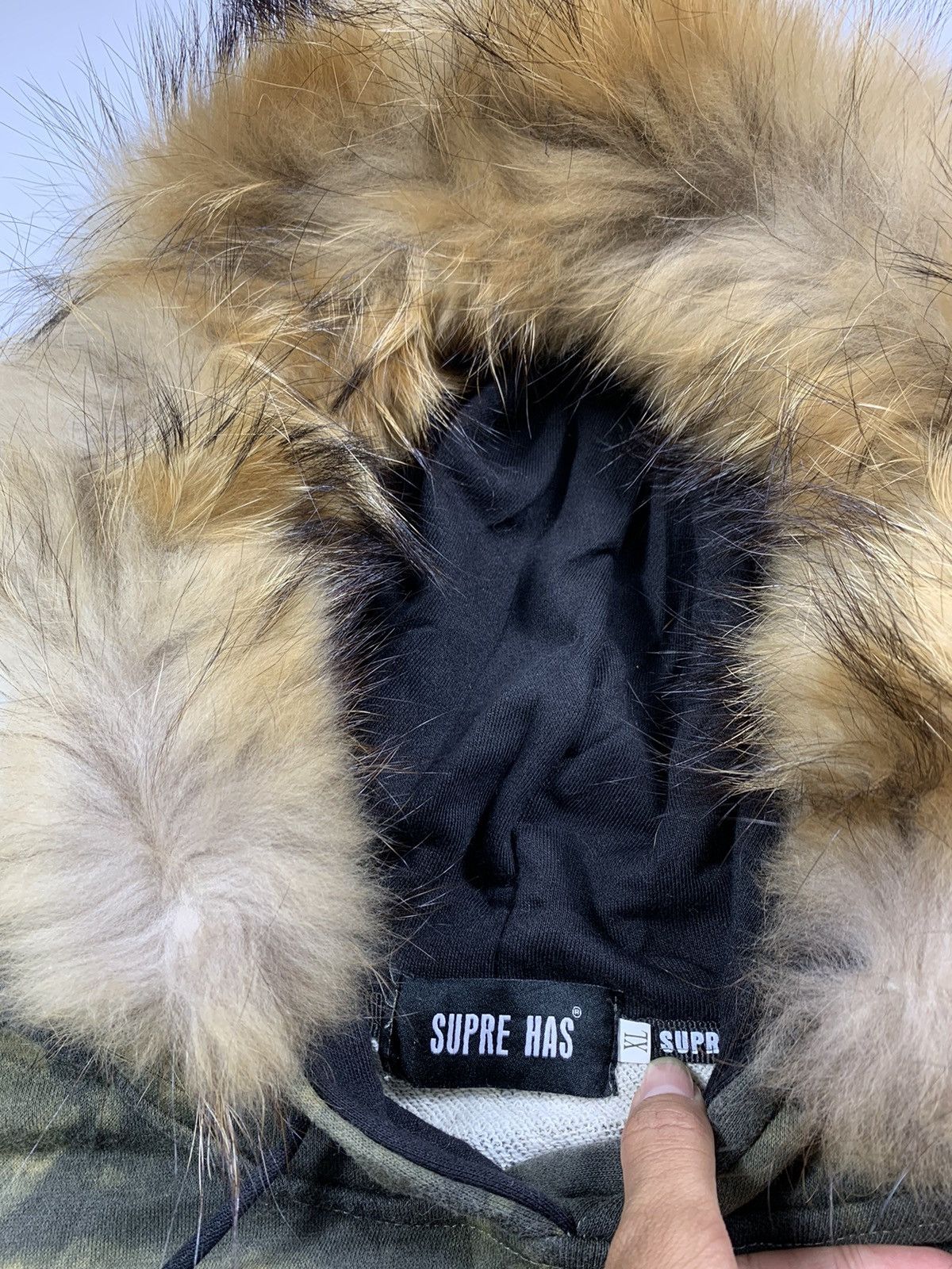 Le Grande Bleu (L.G.B.) Crazy Abstrak Double Layer Fur Hoodie lgb ifsixwasnine Style Size US XL / EU 56 / 4 - 4 Thumbnail