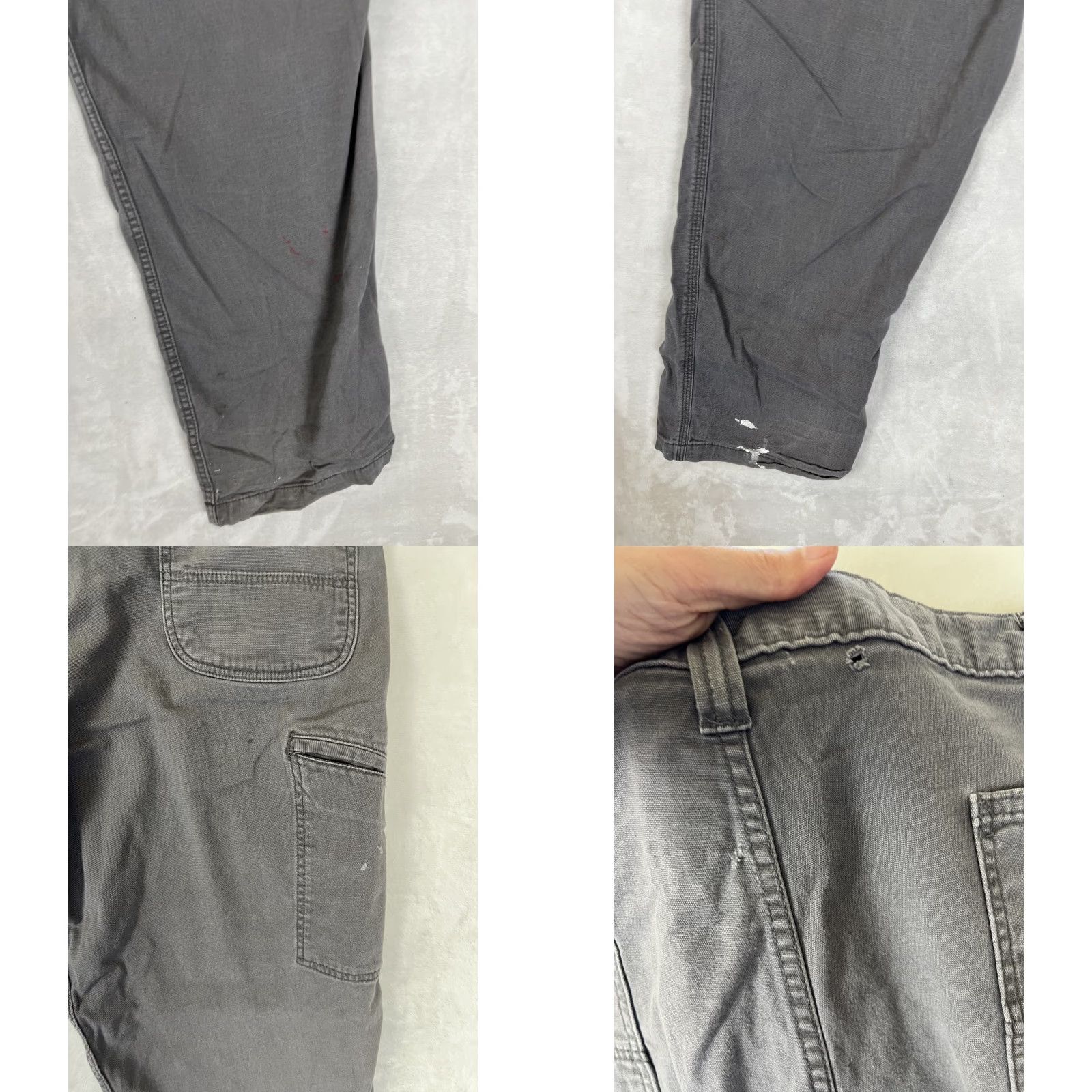 Carhartt Carhartt Pants Gray 32x32 Relaxed Fit Carpenter Workwear 5-Pocket Grunge Rugged Flex Mens Size US 32 / EU 48 - 9 Thumbnail