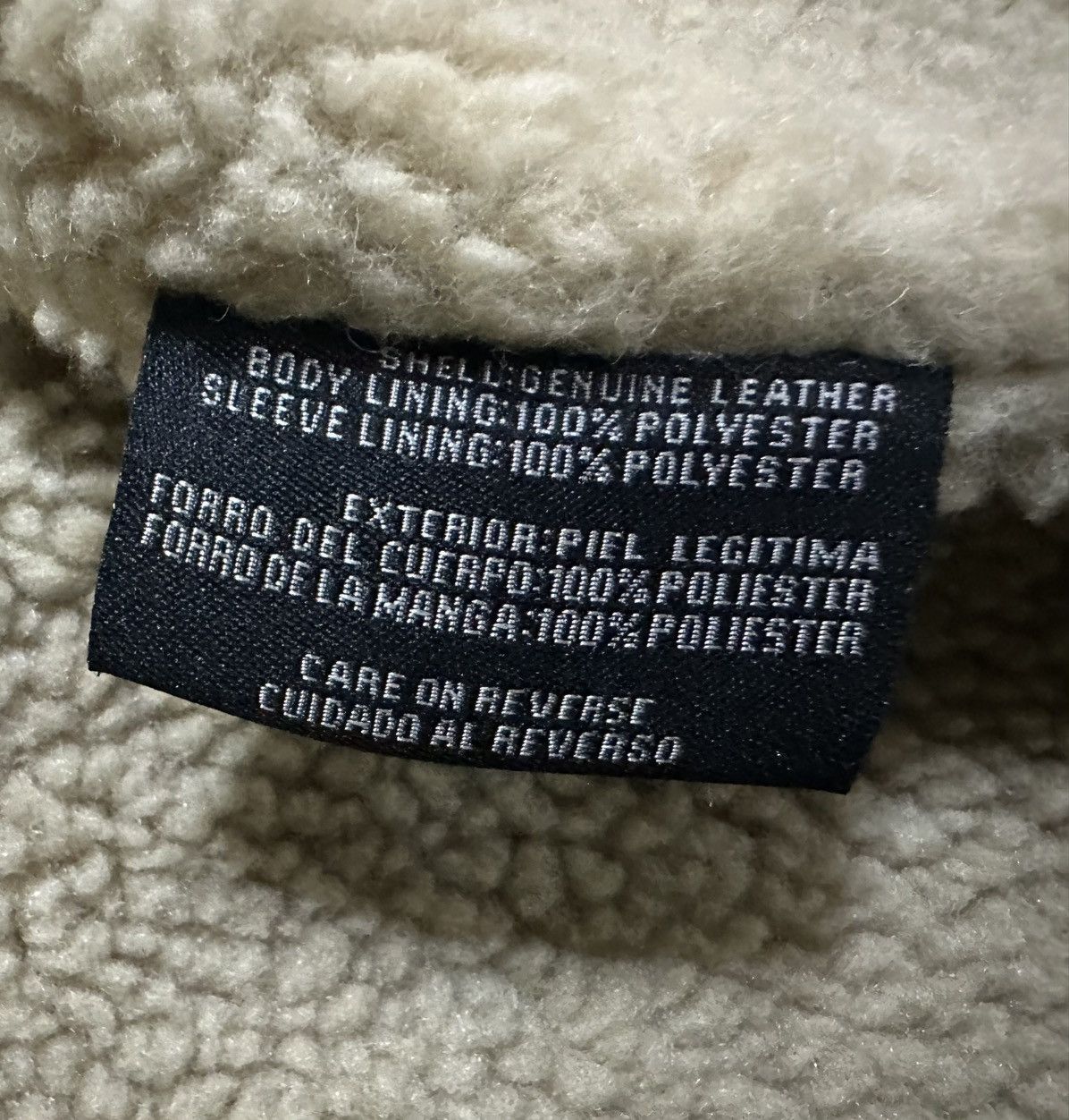 Levi's Levis Leather Trucker Sherpa Size US XL / EU 56 / 4 - 5 Thumbnail