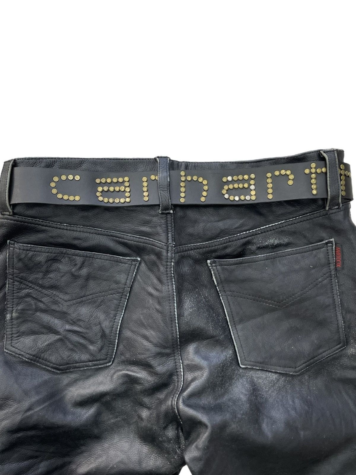 Carhartt Carhartt black studded belt y2k streetwear hype Size ONE SIZE - 1 Thumbnail