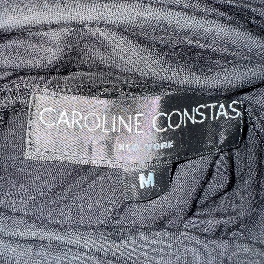 CAROLINE CONSTAS Caroline Constas Melissa Long Sleeve Dress in Black, Size M Size M / US 6-8 / IT 42-44 - 7 Thumbnail