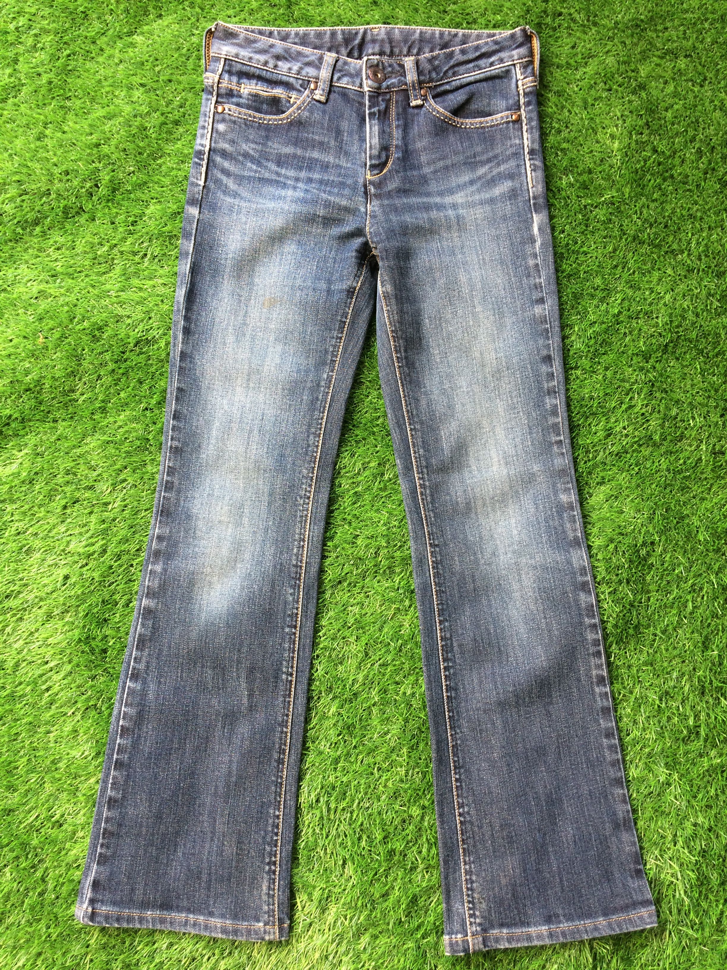 Japanese Slim Bootcut Jeans D-691