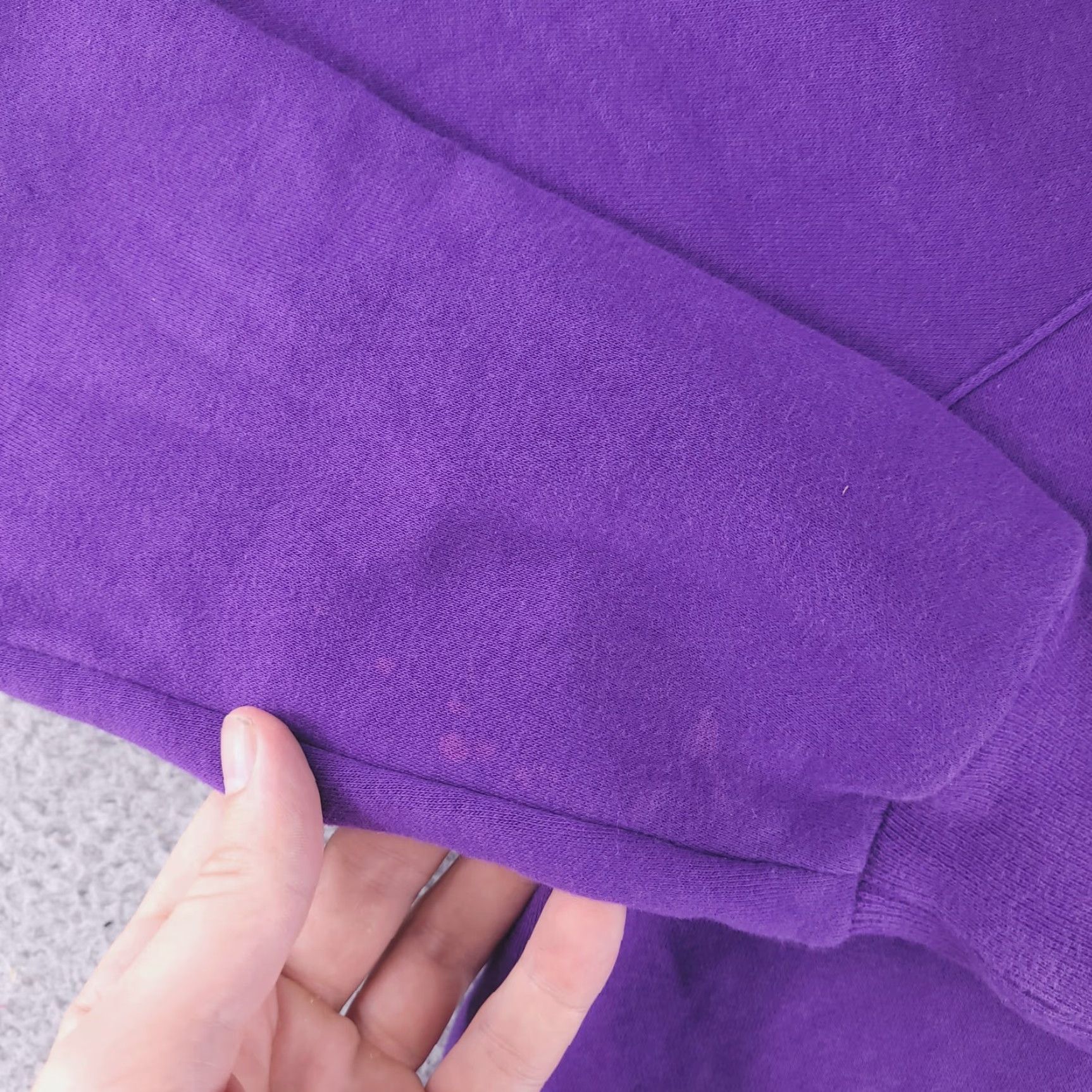 Nike Nike Sweatshirt Womens Large Purple Retro Vintage Zip Track Varsity Size L / US 10 / IT 46 - 3 Thumbnail