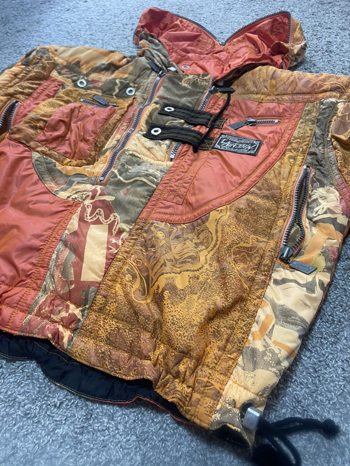 Vintage VINTAGE Y2K RETRO L-AGRESSION RARE ANORAK JACKET SIZE M-L Size US L / EU 52-54 / 3 - 10 Thumbnail