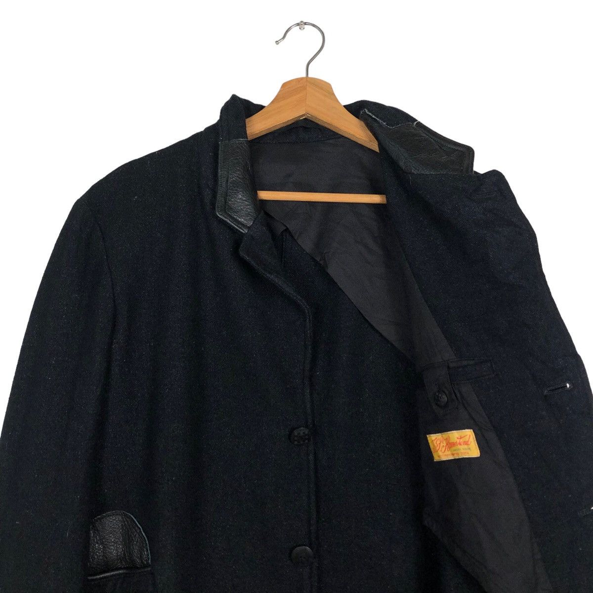 Issey Miyake 🔥Vintage Journal Standard Homestead Chore Jacket Leather Size US L / EU 52-54 / 3 - 12 Thumbnail
